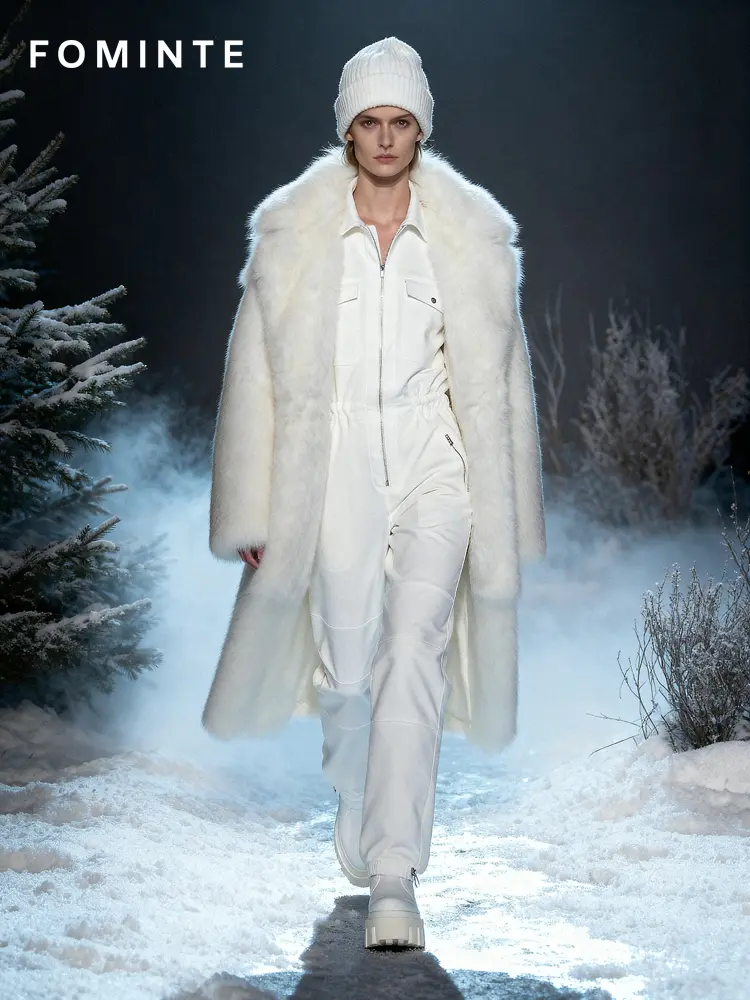 Wholesale Long Faux Fur Shaggy Coat - FM0202000093