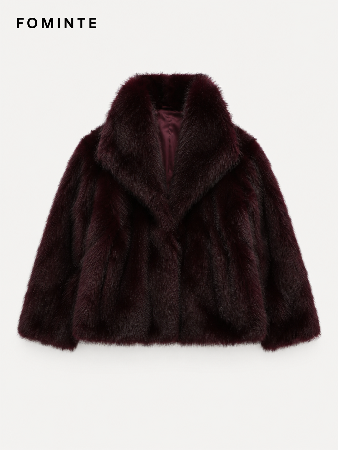Wholesale Cropped Faux Mink Coat - FM0202000063