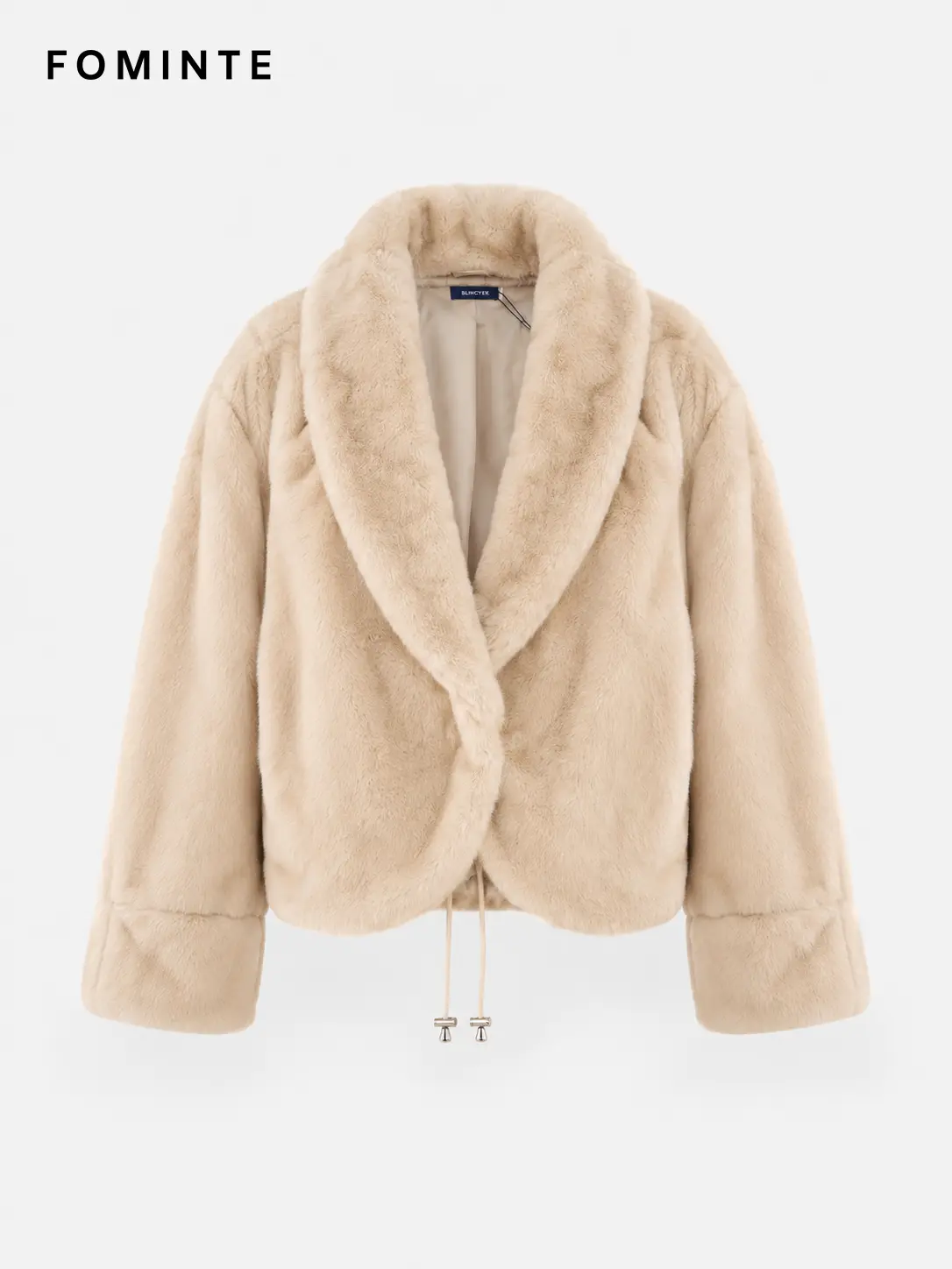 Wholesale Cropped Faux Fur Jacket - FM0202000060