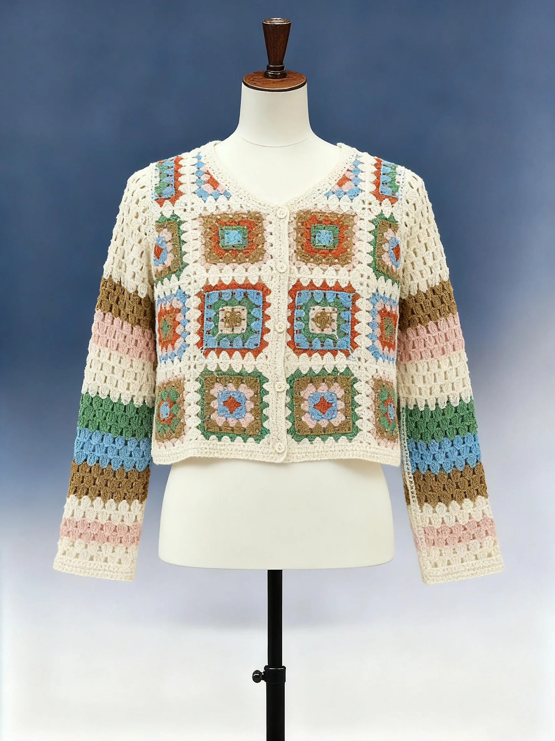 Two-Piece Crochet Beach Set - FM0102000105