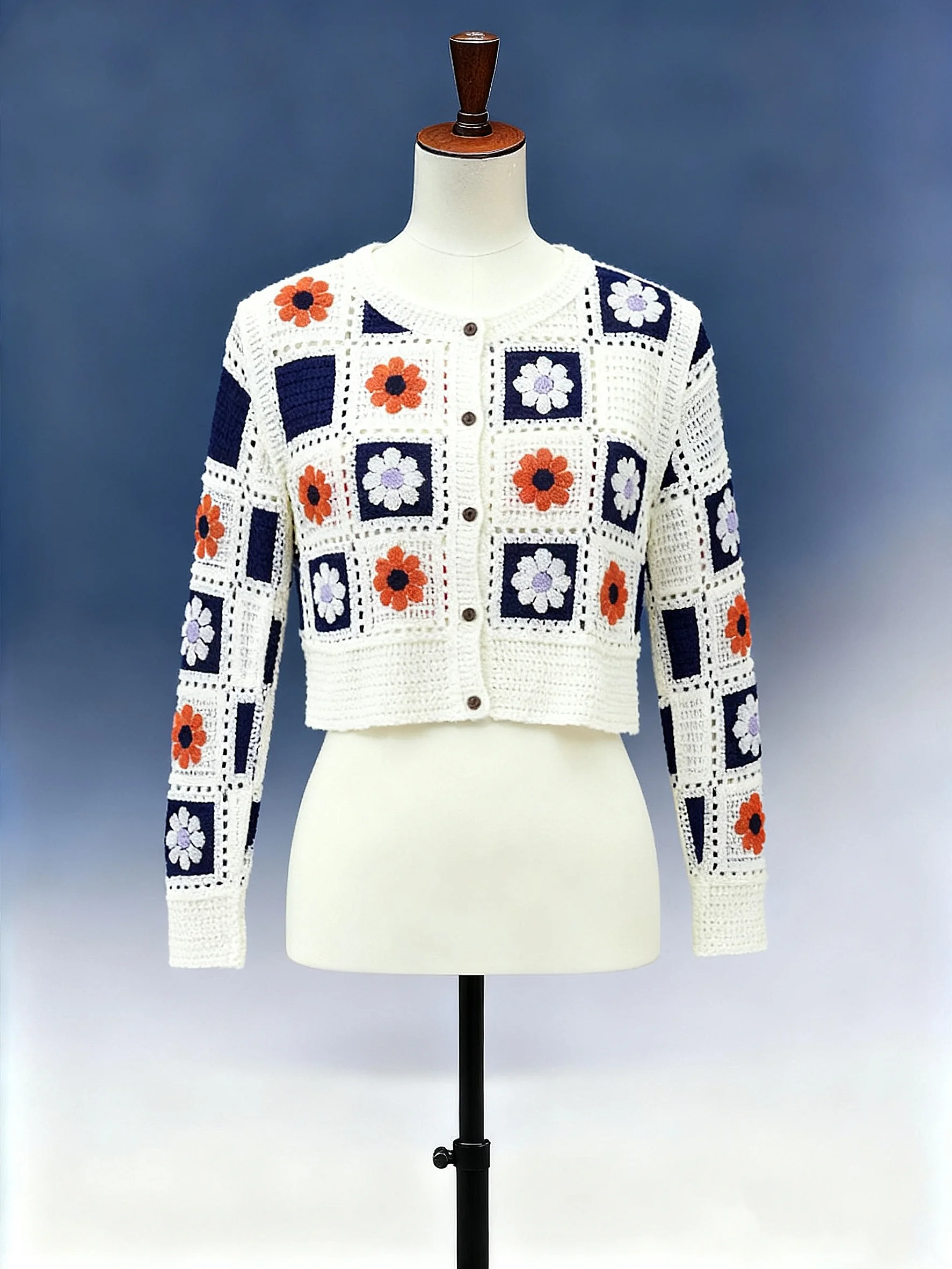 Two-Piece Crochet Beach Set - FM0102000106