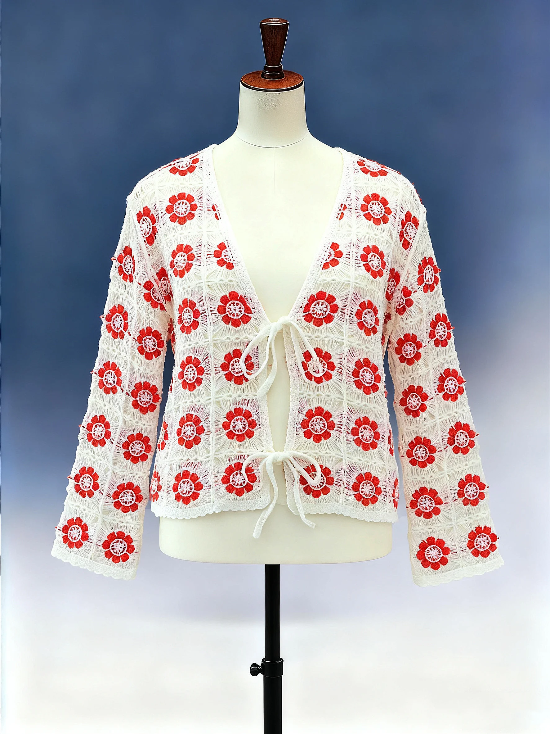 Two-Piece Crochet Beach Set - FM0102000107