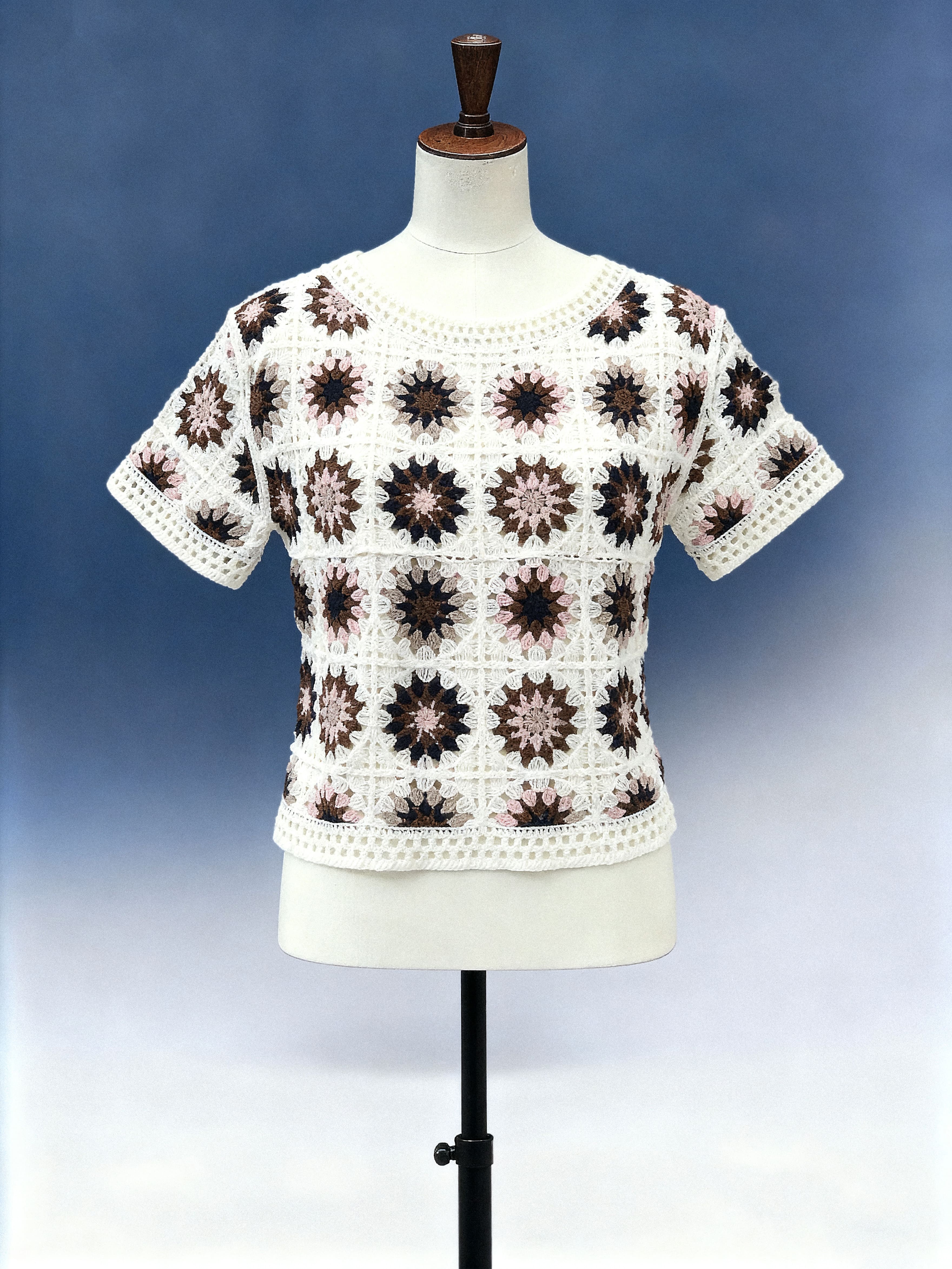 Floral Crochet Cardigan - FM0102000178