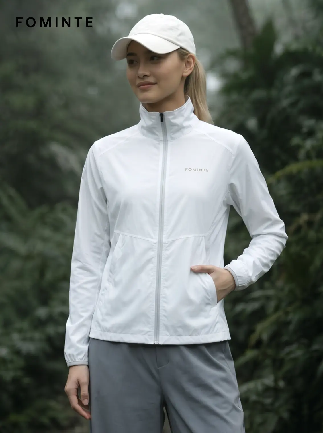 Women's Alpine Blue Stand Collar Softshell Jacket
