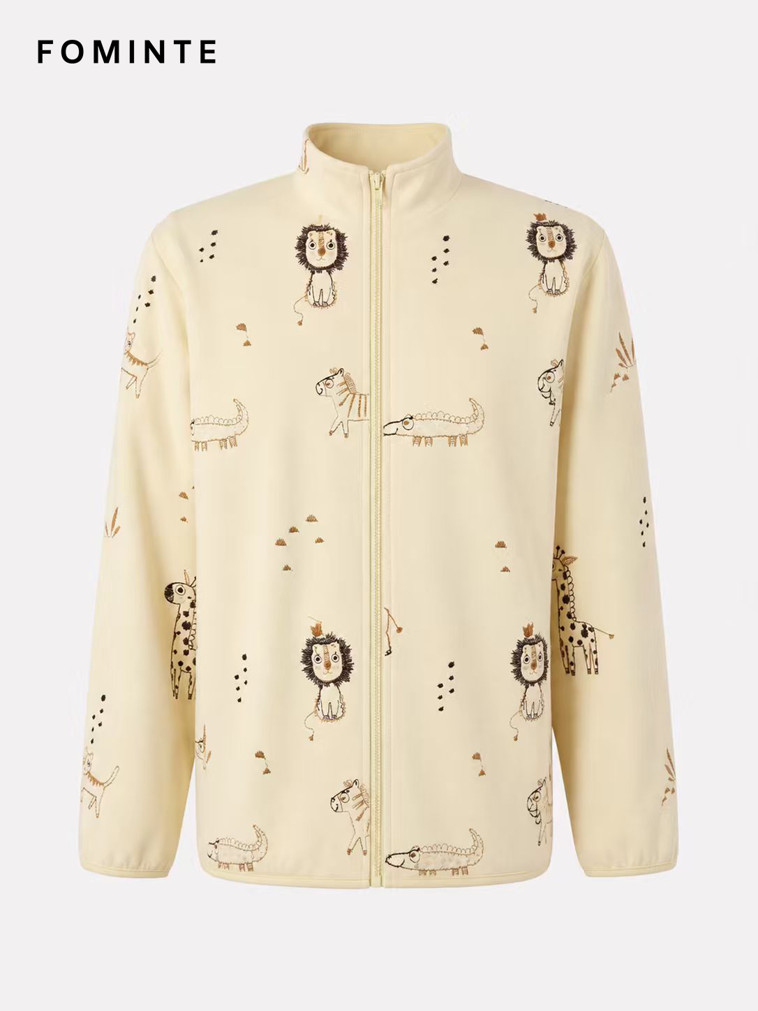 WholesaleHigh-Pile Sherpa Fleece Stand-Collar Jacket - S014100353