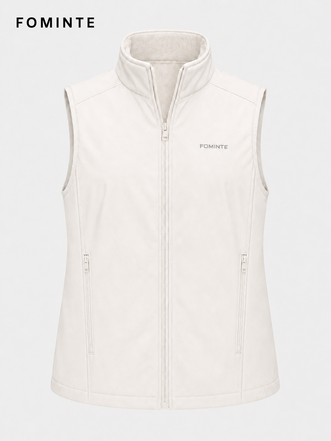 Mist White Softshell Jacket for Outdoor Apparel Collections