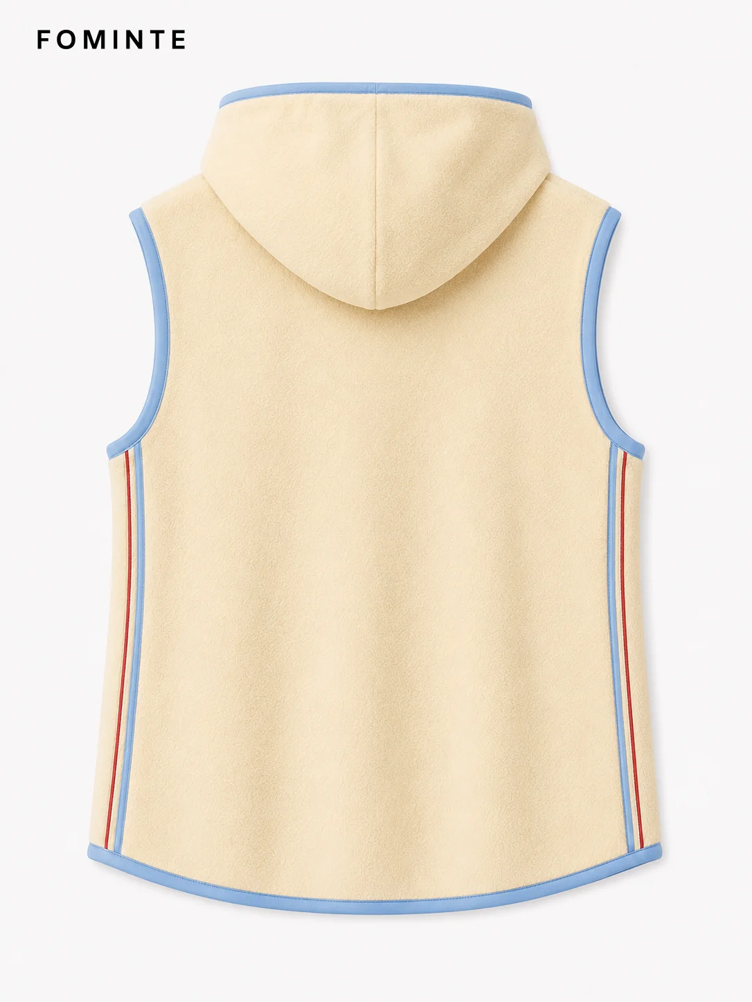Fleece Hooded Vest - Solid Color Wholesale Custom Sportswear - FM0802000401-2