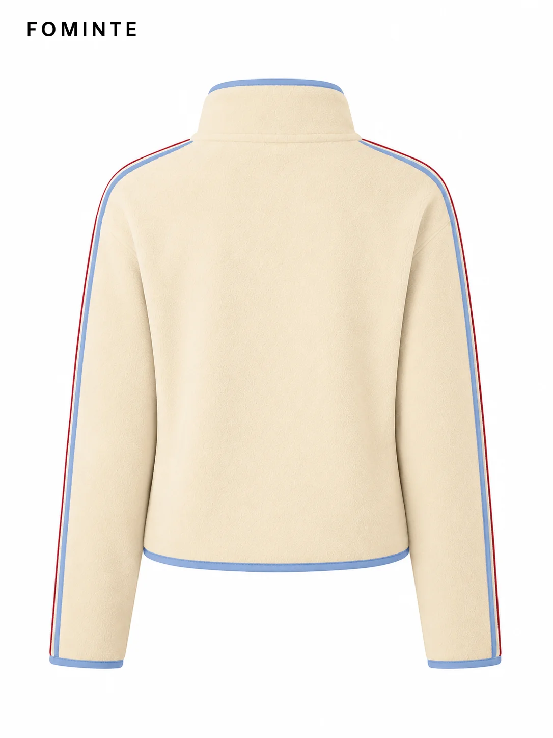 Fleece Stand Collar Pullover - Solid Color Wholesale Custom Sportswear - FM0802000401-3