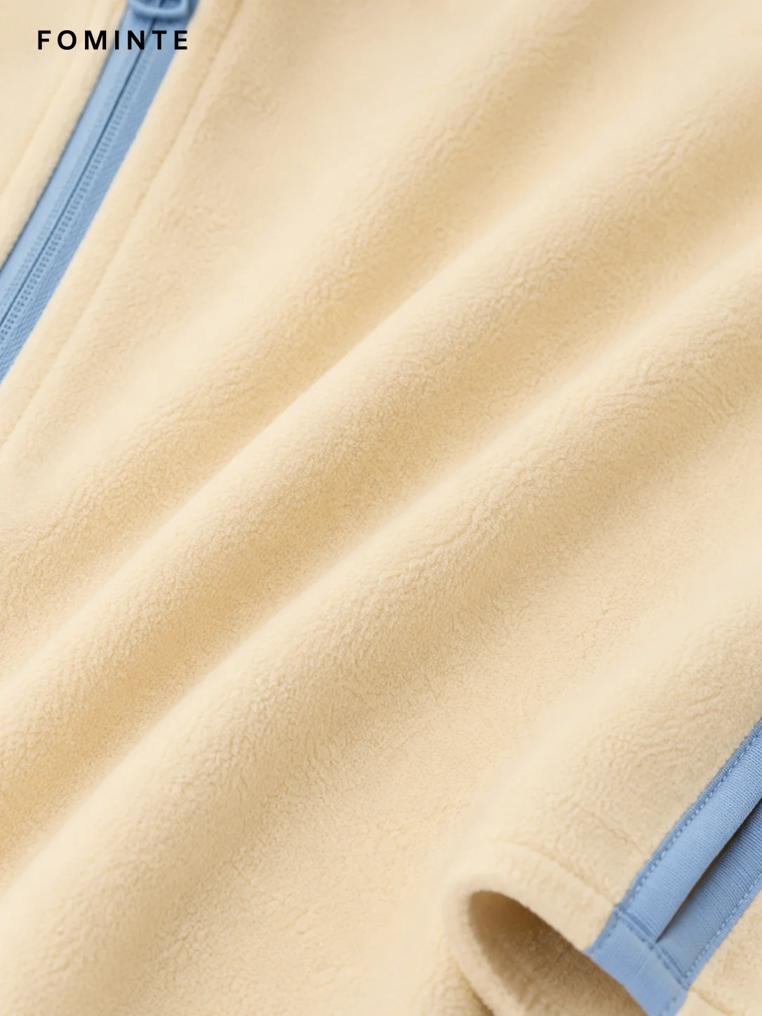 World Cup Fleece Jacket - Goose Yellow Cotton Wholesale