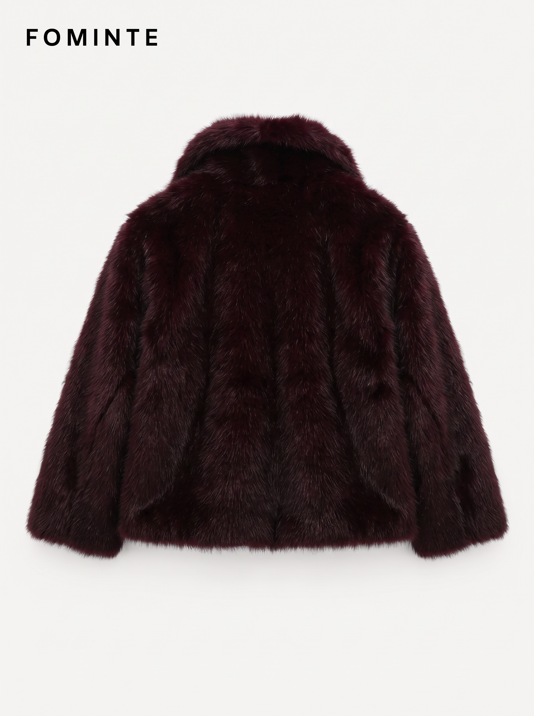 Wholesale Cropped Faux Mink Coat - FM0202000063