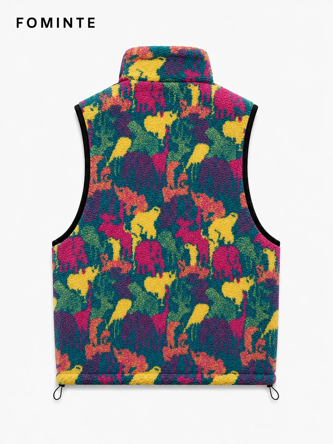 Fleece Sleeveless Vest - All-Over Print Wholesale Custom Sportswear - FM0801000411-2