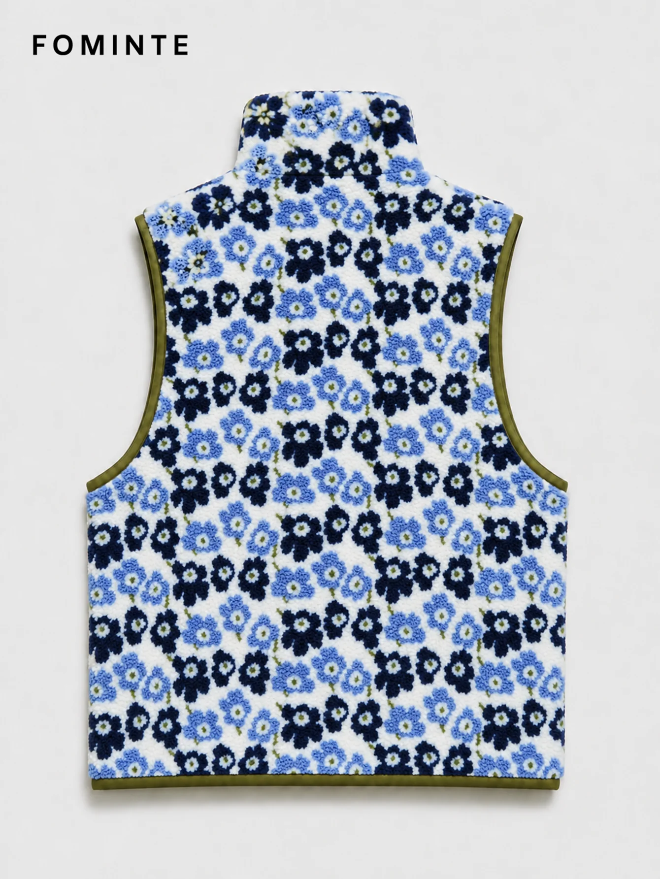 Fleece Sleeveless Vest - All-Over Print Wholesale Custom Sportswear - FM0801000412-2