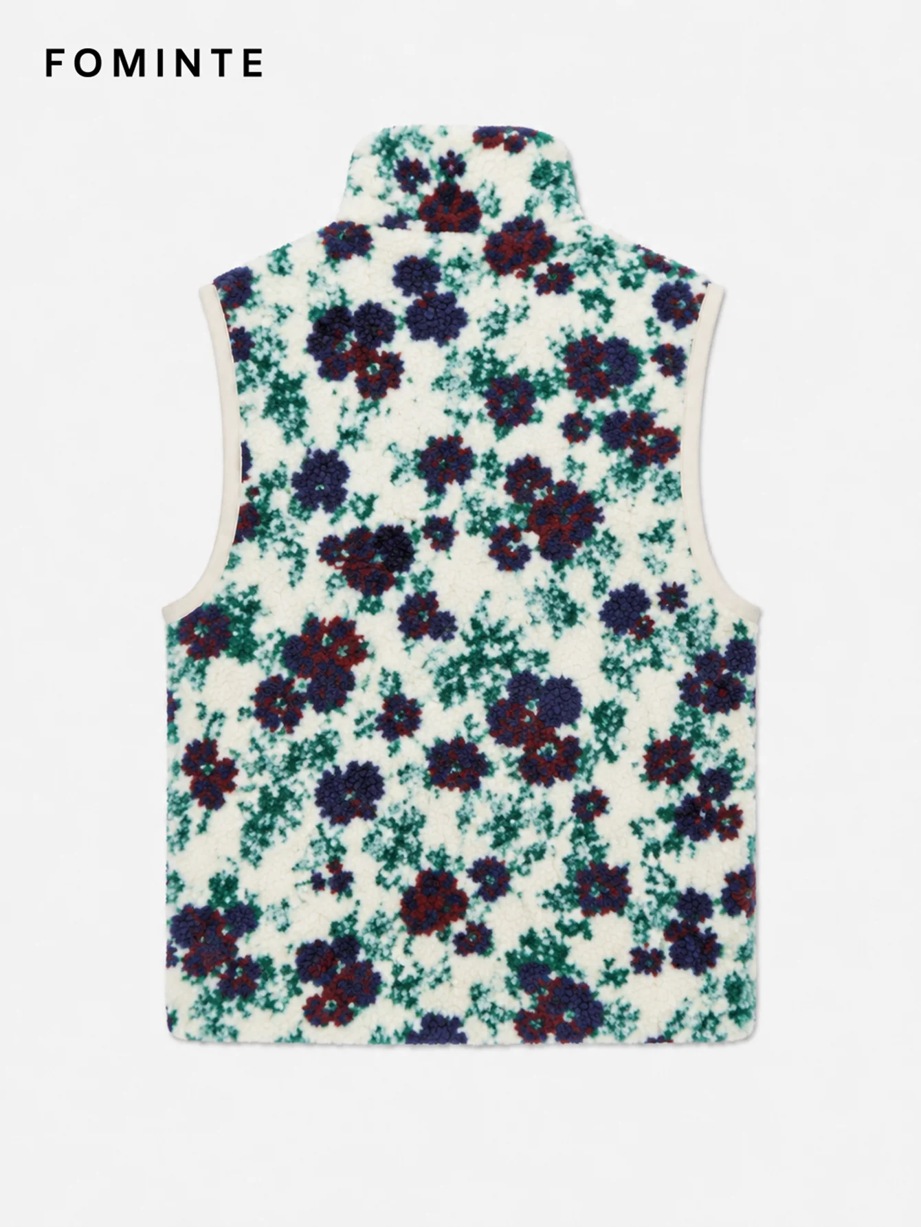 Fleece Sleeveless Vest - All-Over Print Wholesale Custom Sportswear - FM0801000413-2