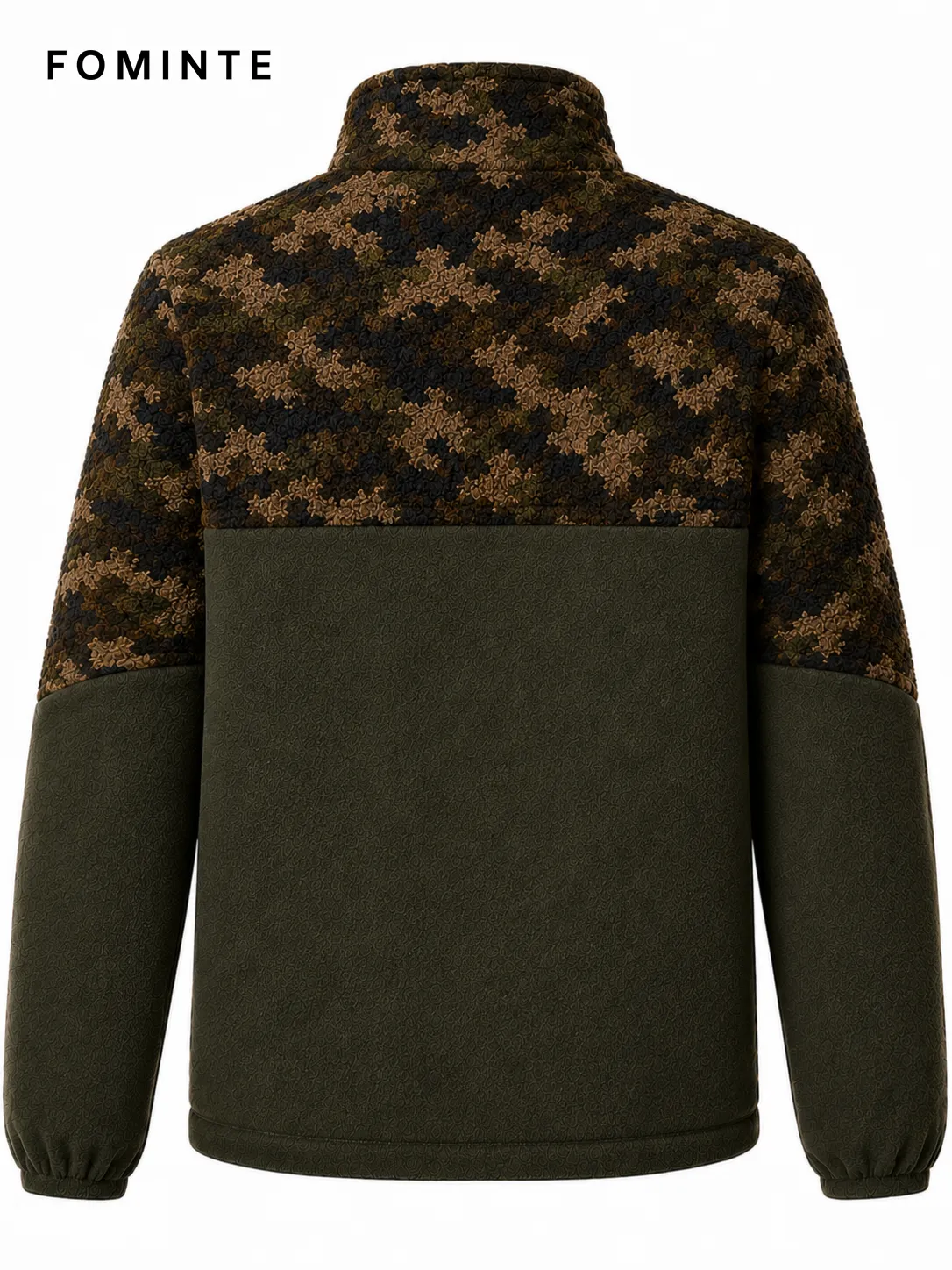 Camo Yoke Full-Zip Fleece Jacket FM0801000422