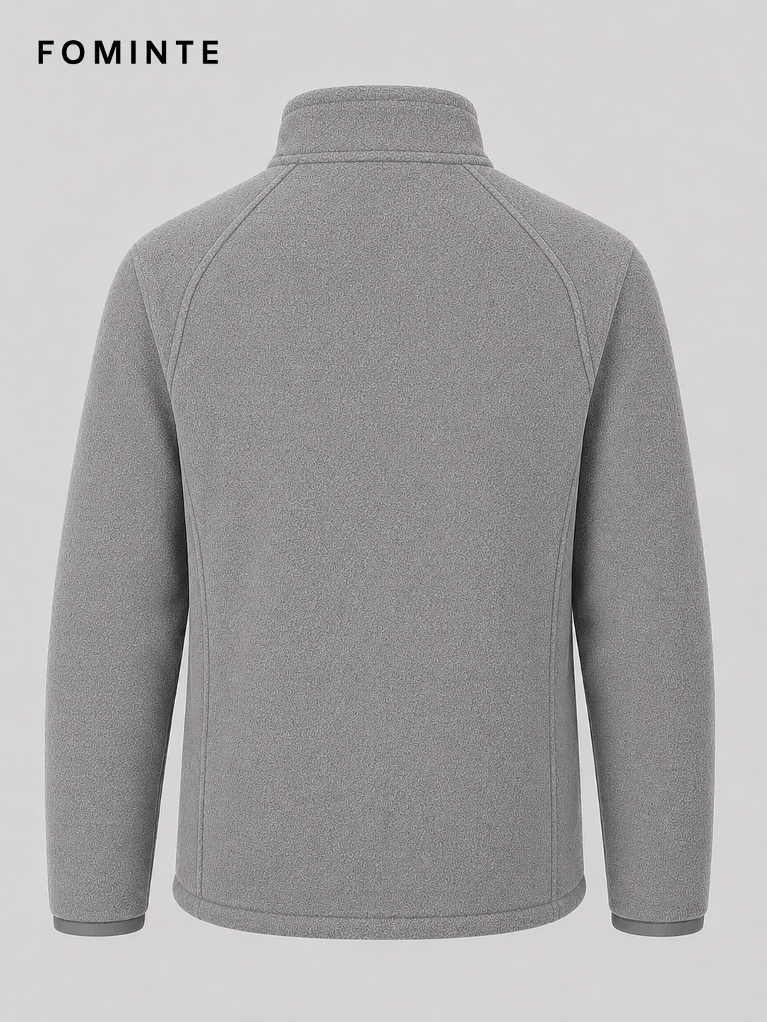 Heather Grey Fleece Jacket for Outdoor Apparel Collections