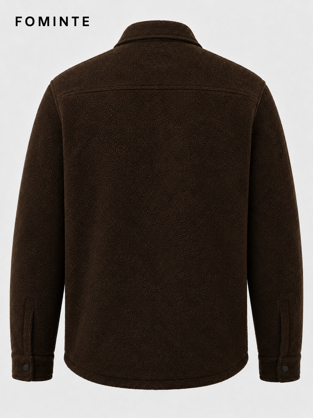 Dark Coffee Fleece Jacket for Outdoor Apparel Collections