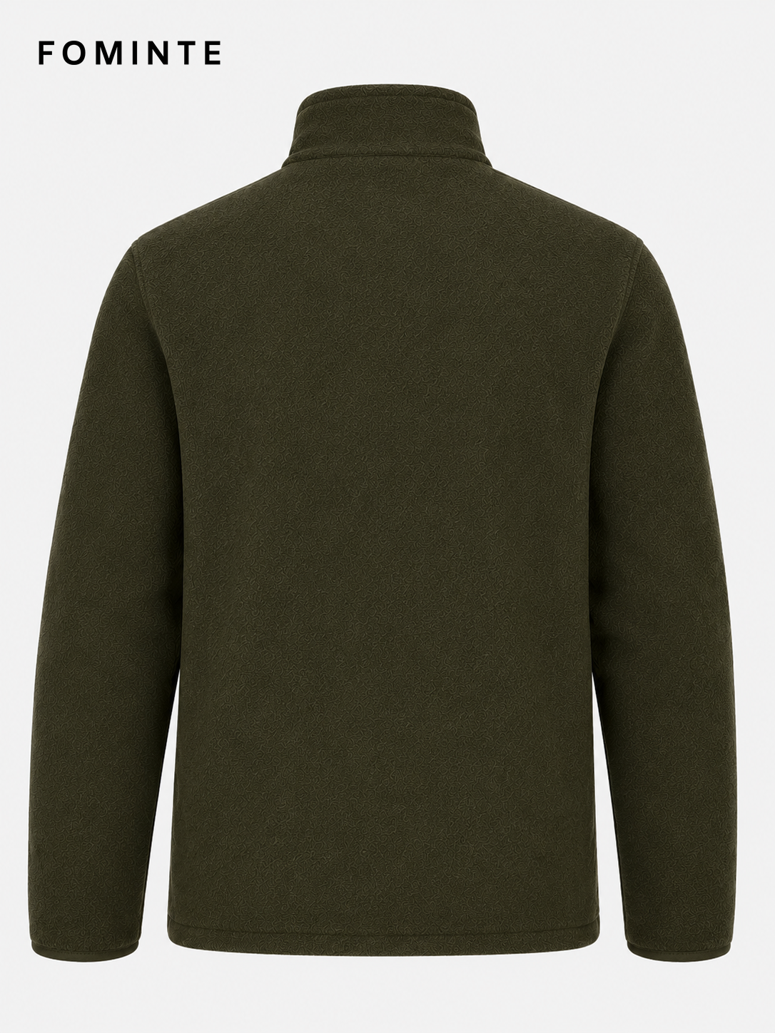 Dark Olive Fleece Jacket for Outdoor Apparel Collections
