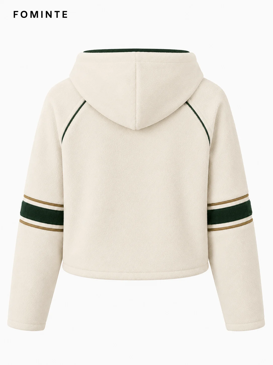 Fleece Hooded Cardigan - Solid Color Wholesale Custom Sportswear - FM0802000404-3