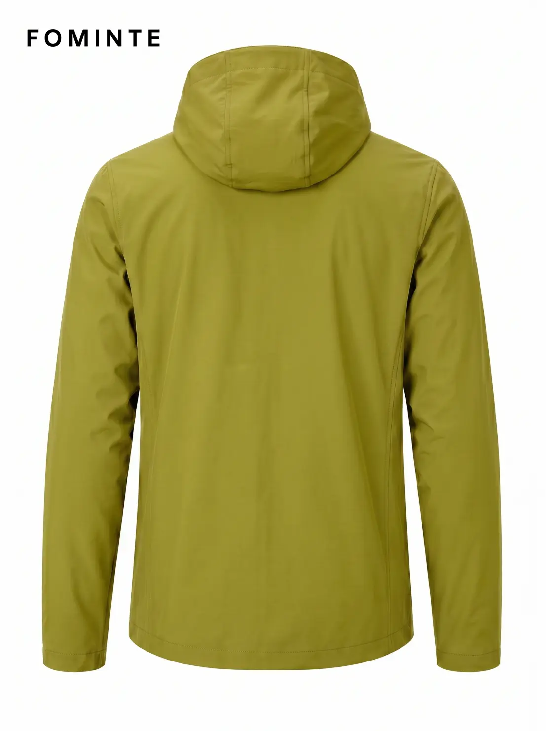 Men's Grass Green Hooded Softshell Jacket