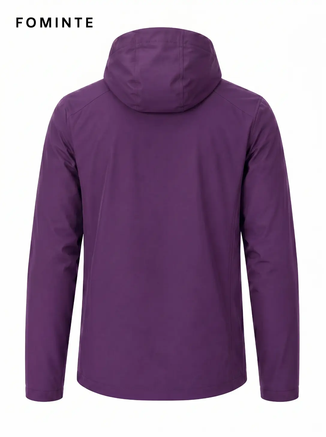 Men's Purple Hooded Softshell Jacket