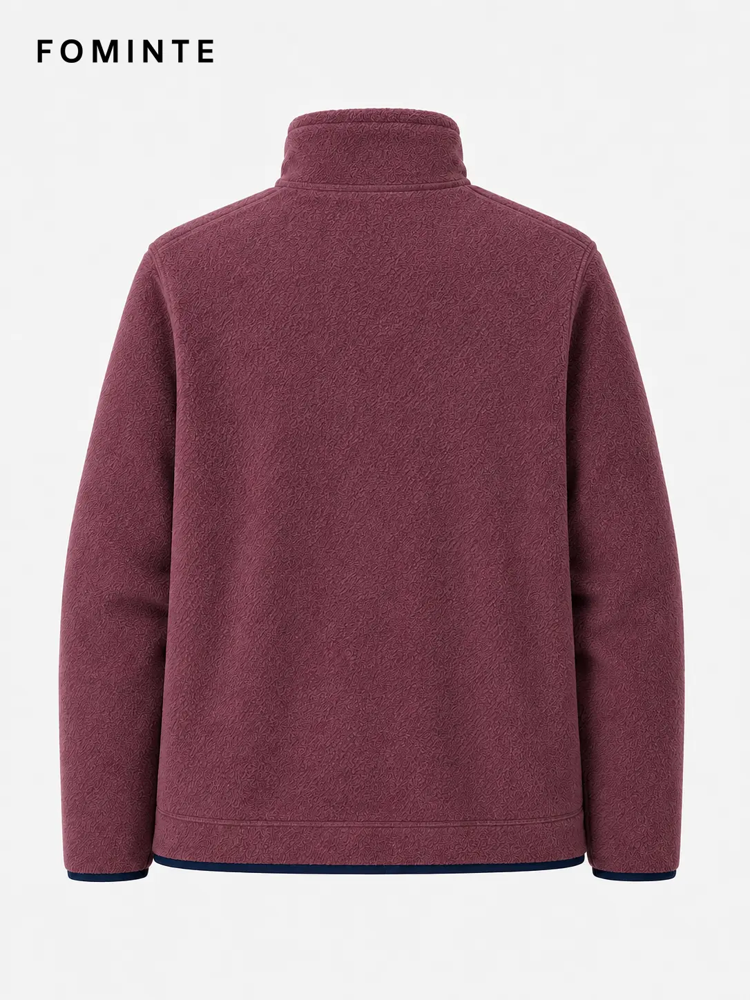 Men's Red Bean Contrast Panel Outdoor Softshell Jacket