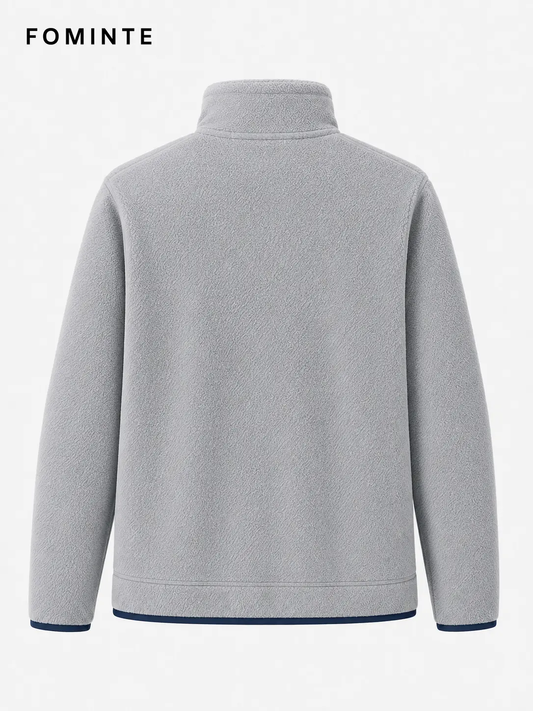 Men's Silver Grey Contrast Panel Outdoor Softshell Jacket