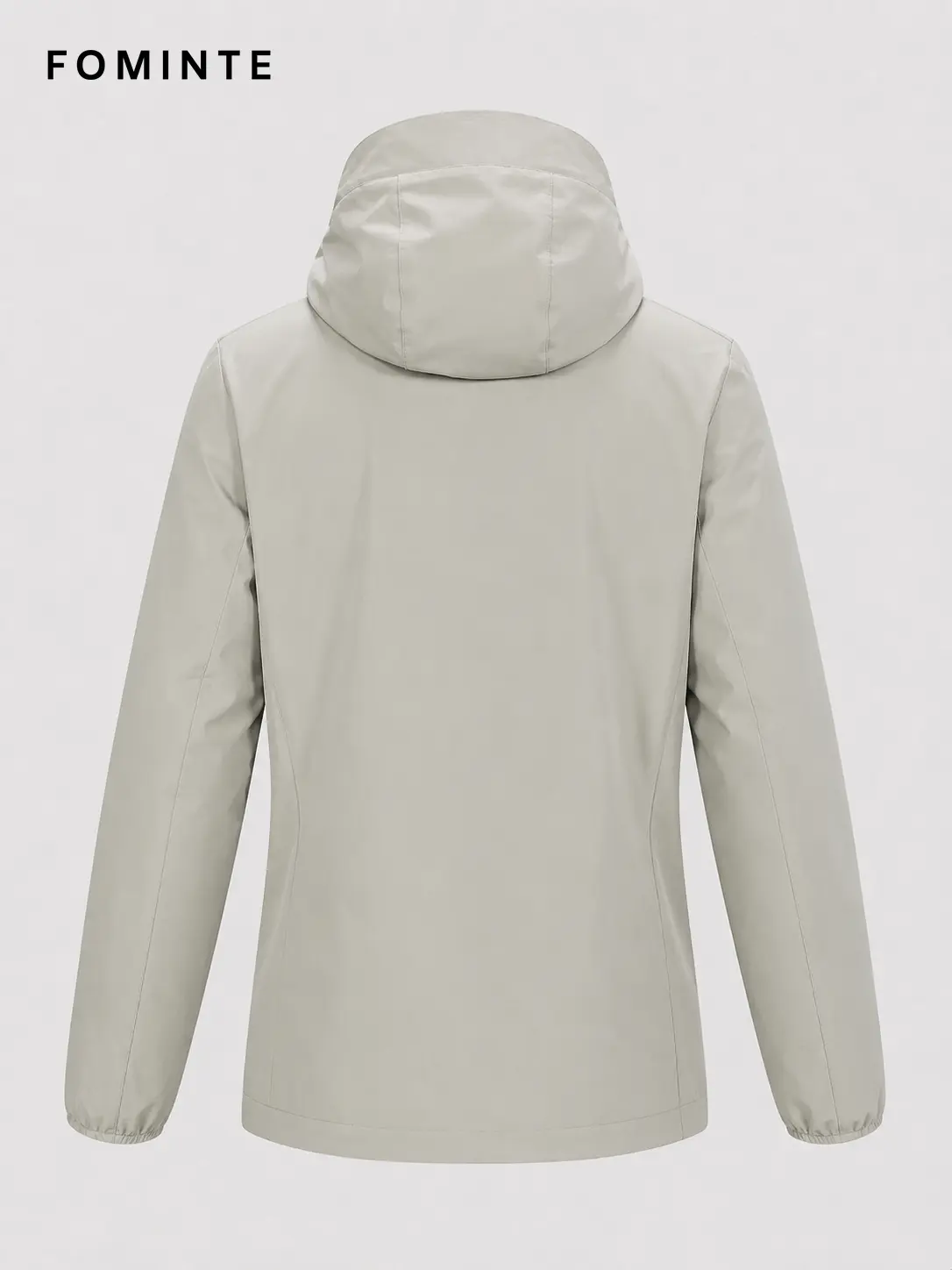 Unisex Sage Green Hooded Cycling Softshell Jacket