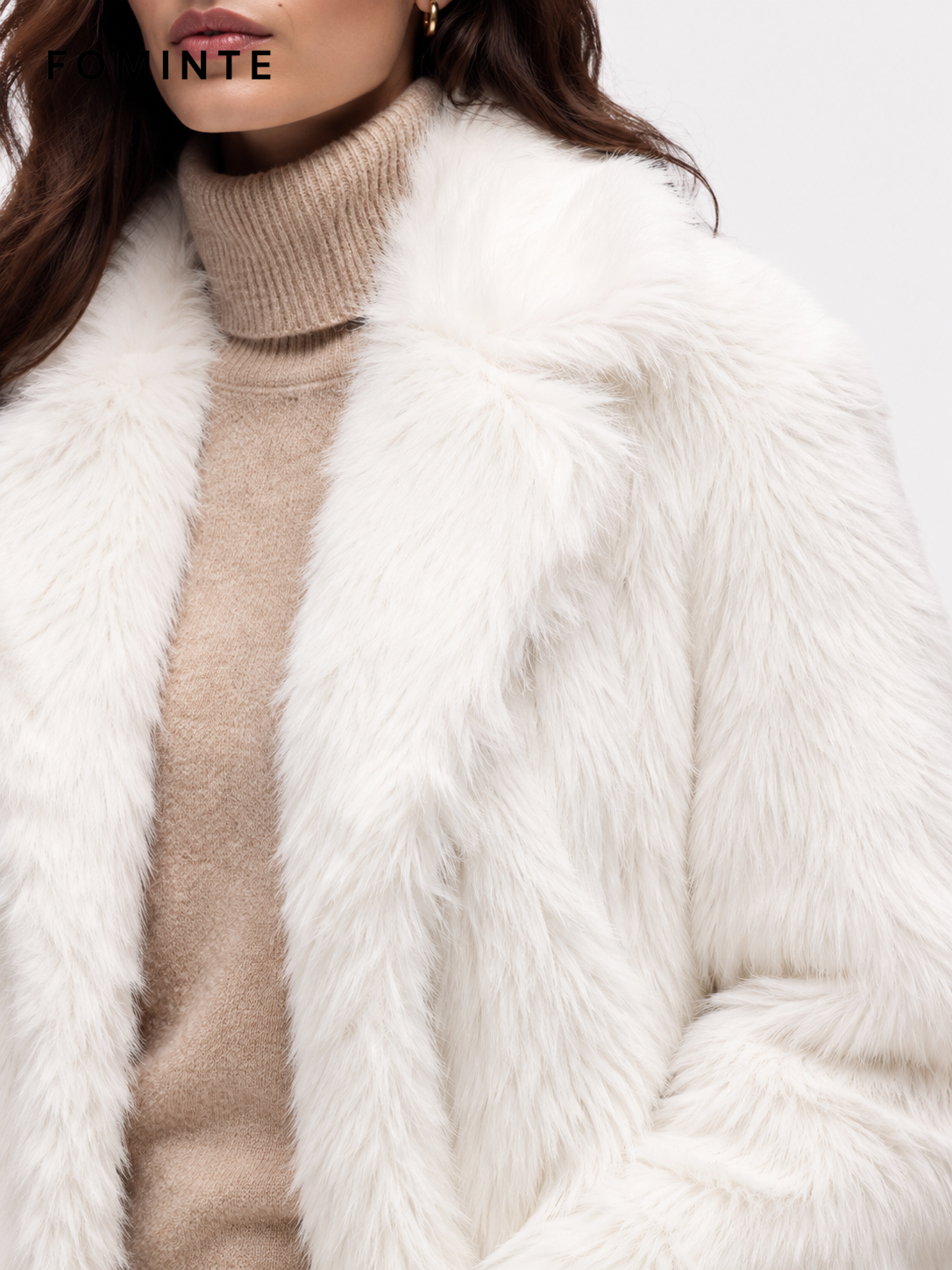 Wholesale Long Faux Fur Shaggy Coat - FM0202000093