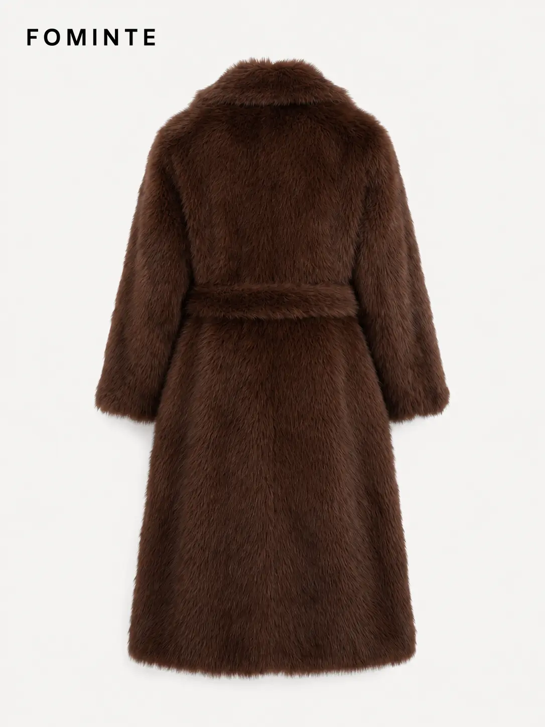 Wholesale Faux Angora Wrap Coat - FM0202000056