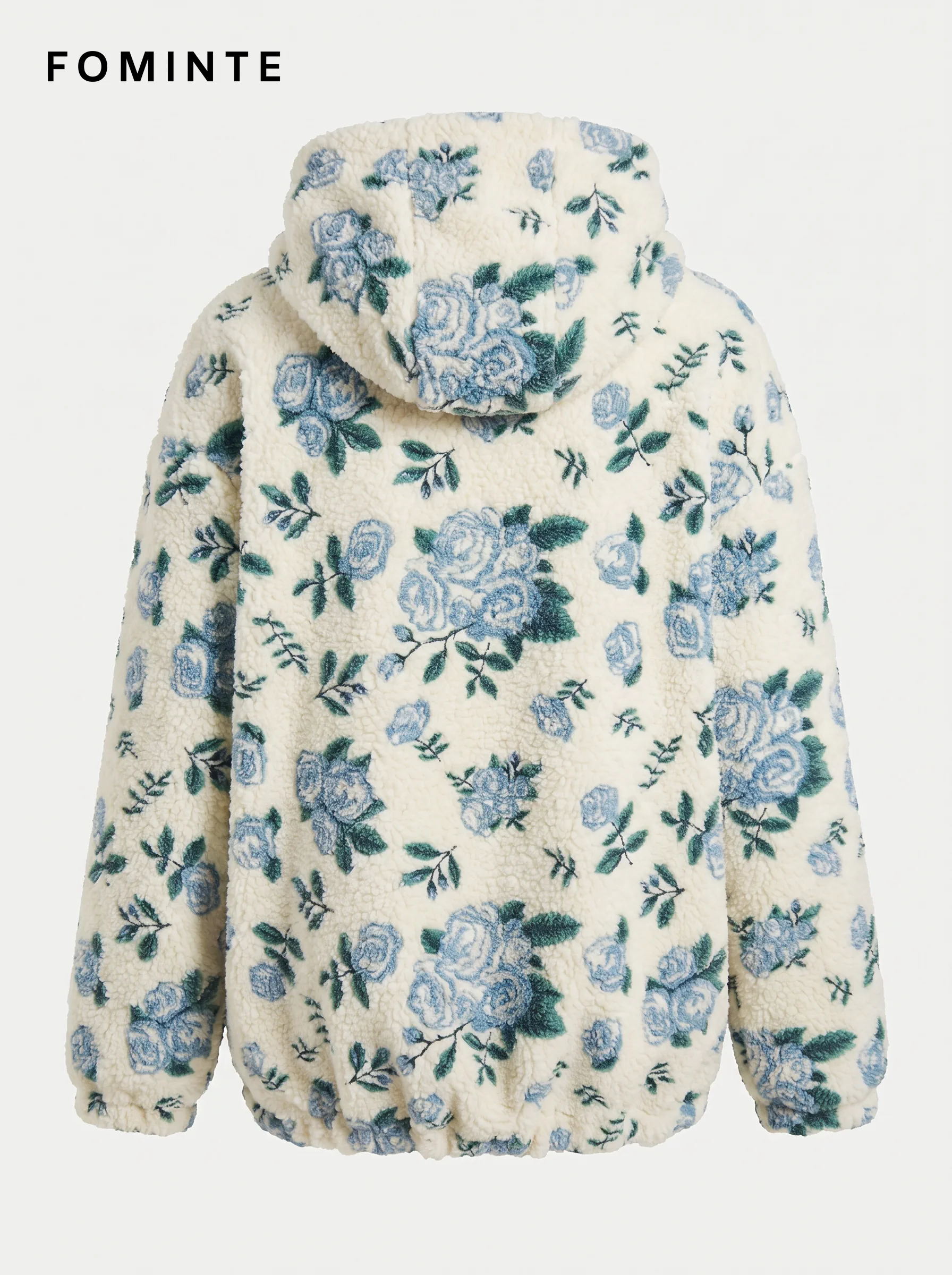 WholesaleHigh-Pile Sherpa Fleece Stand-Collar Jacket - S014100349