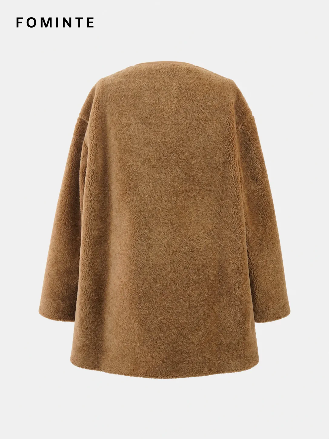 [Copy]WholesaleHigh-Pile Sherpa Fleece Stand-Collar Jacket - S014100355