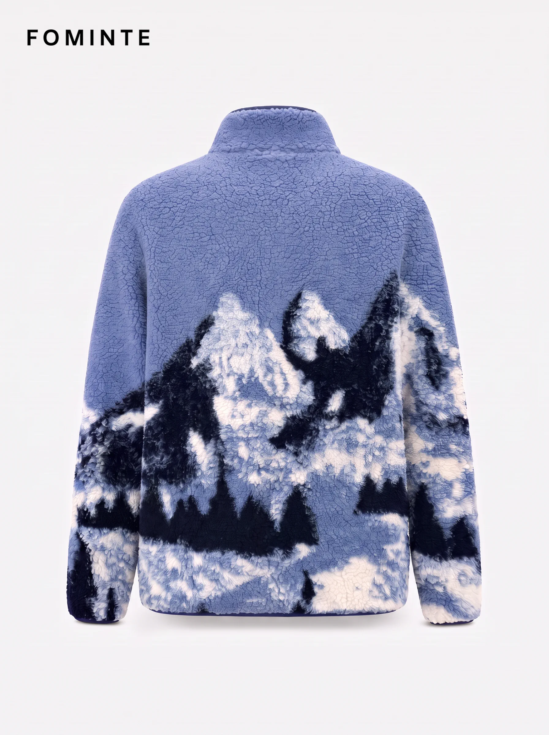 Men's Dual-Tone Earth Utility Cargo Pocket Fleece Jacket