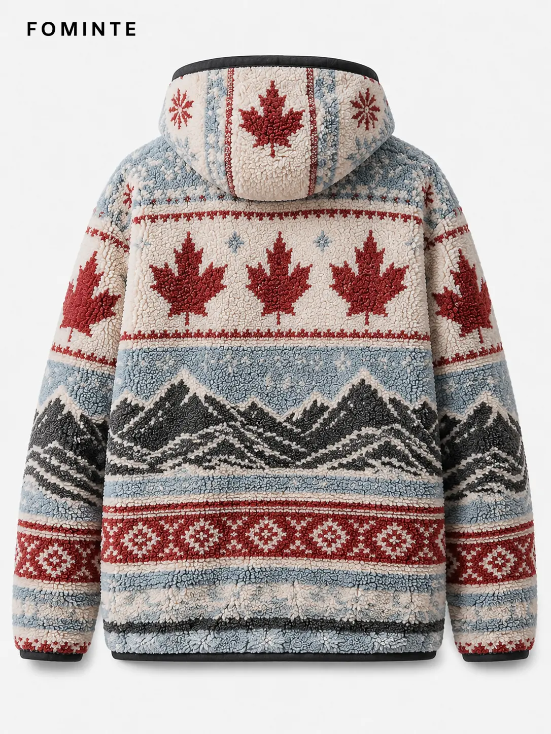 World Cup Full Print Fleece Jacket - Wholesale Custom Sportswear