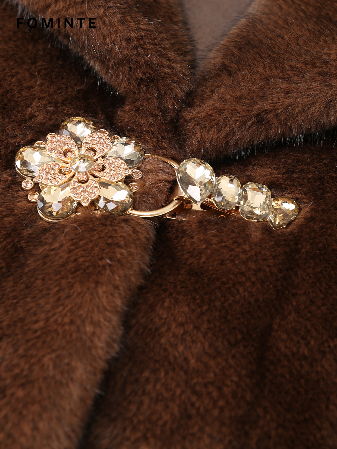 Wholesale Faux Mink Fur Shoulder Capelet - FM0202000066