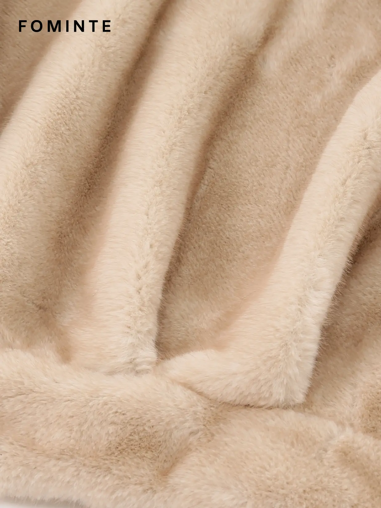 Wholesale Cropped Faux Fur Jacket - FM0202000060