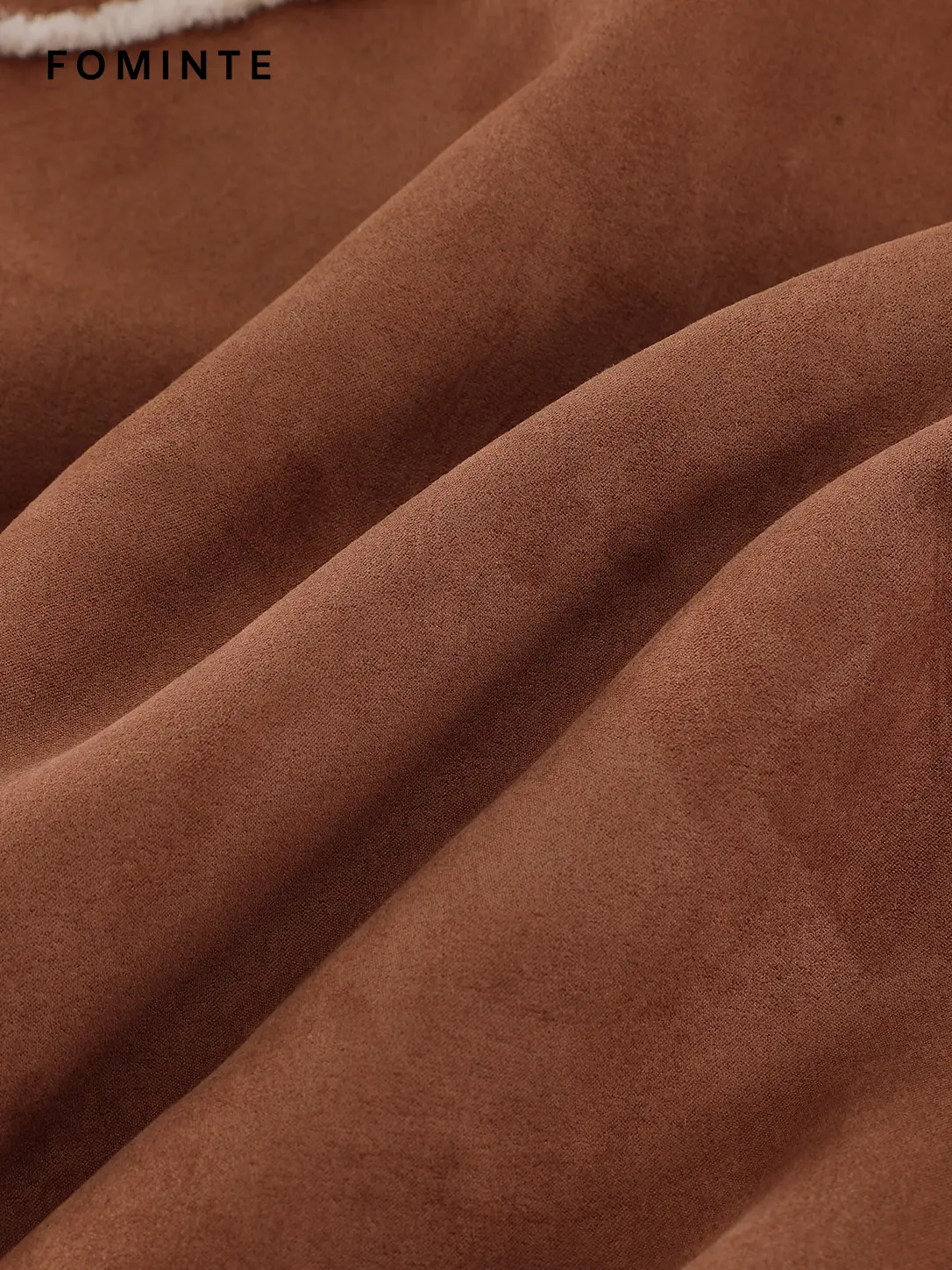 Wholesale Long Faux Shearling Duster Coat - FM0302000078