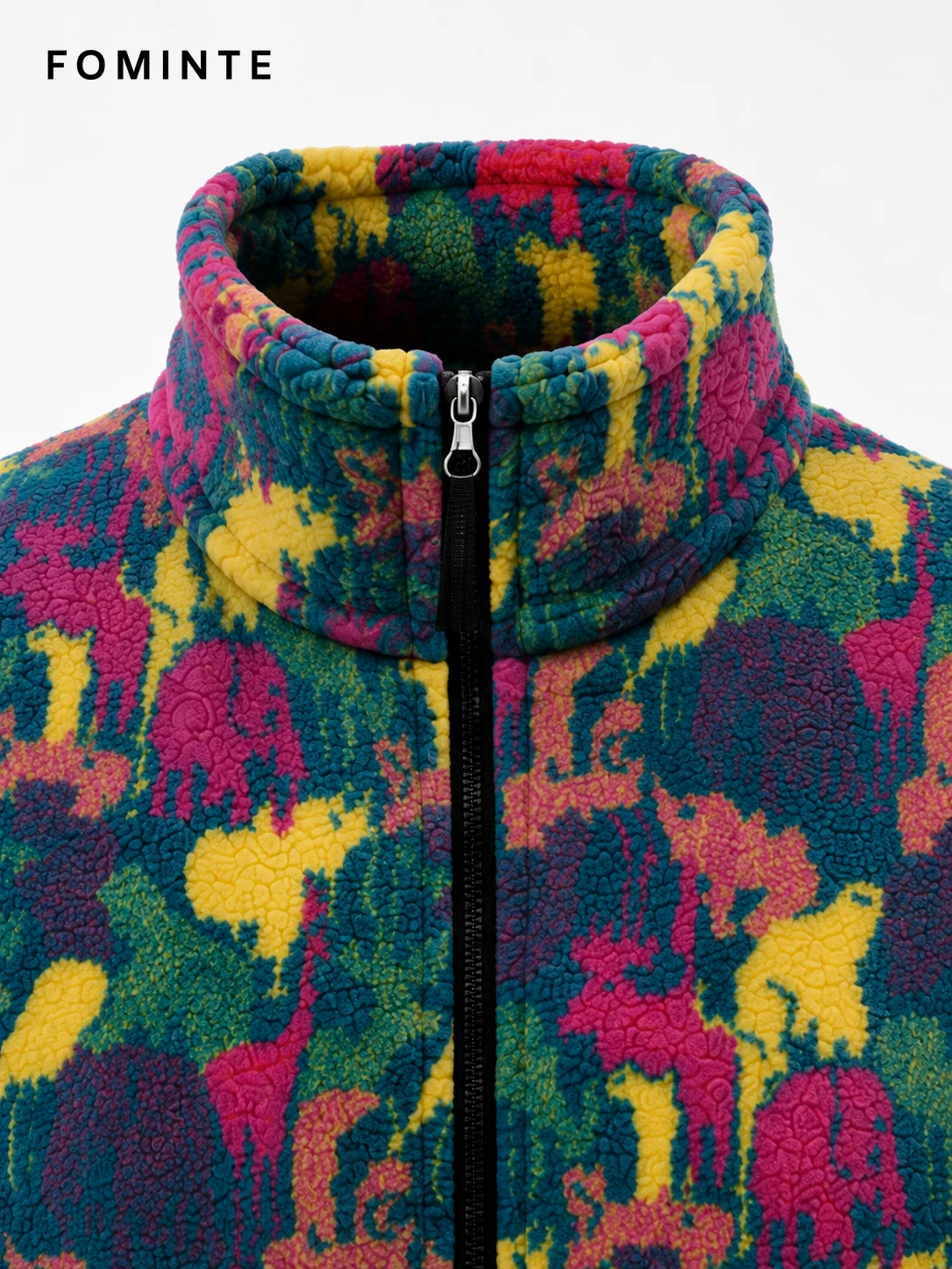 Fleece Sleeveless Vest - All-Over Print Wholesale Custom Sportswear - FM0801000411-2