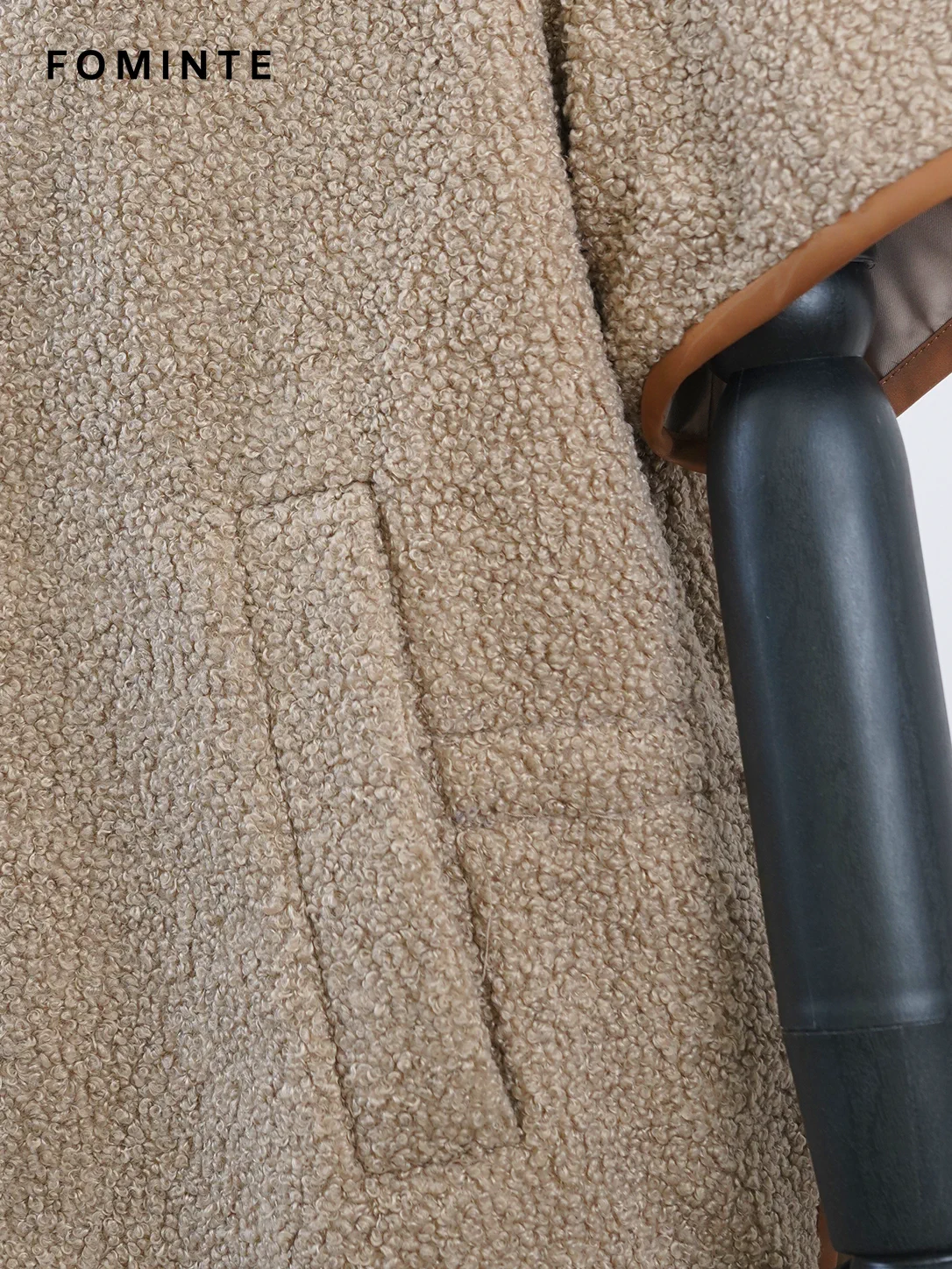 WholesaleHigh-Pile Sherpa Fleece Stand-Collar Jacket - S014100303