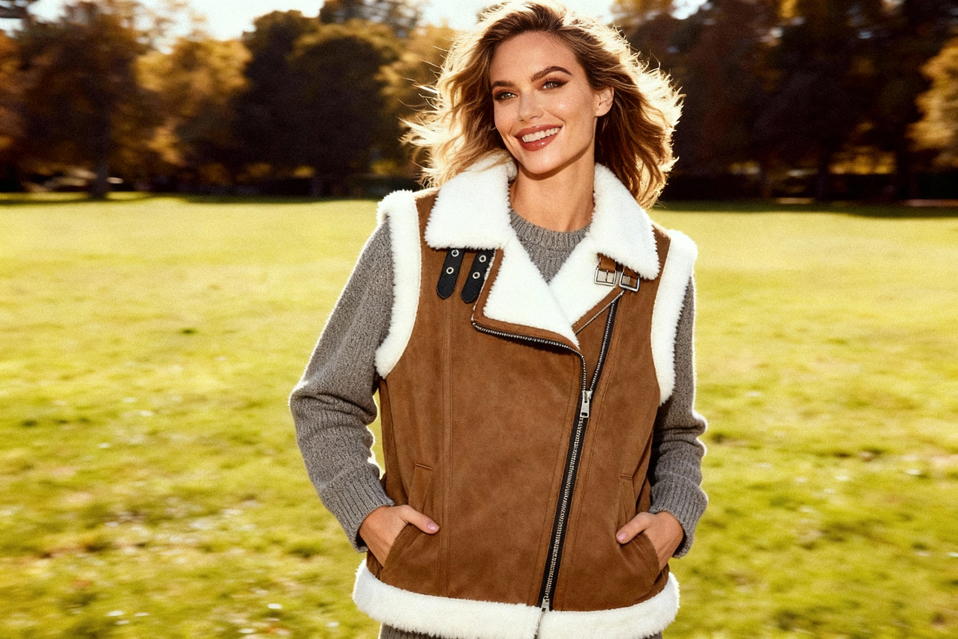 Stylish Faux Fur Vests