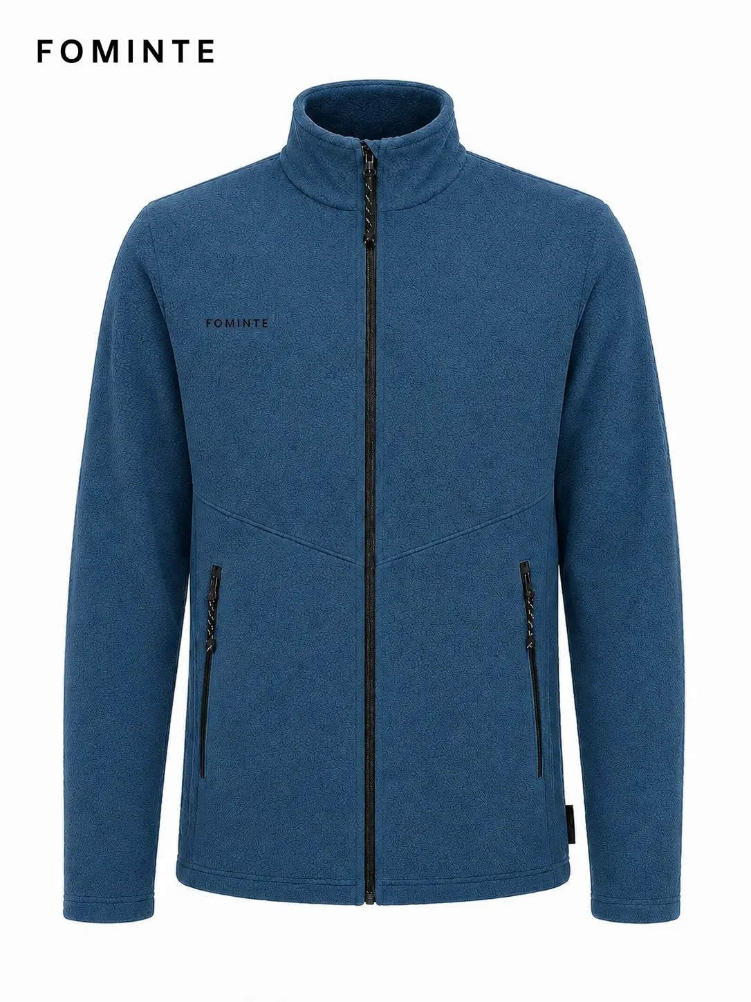 Men's Grey Coffee Technical fleece Hiking Jacket