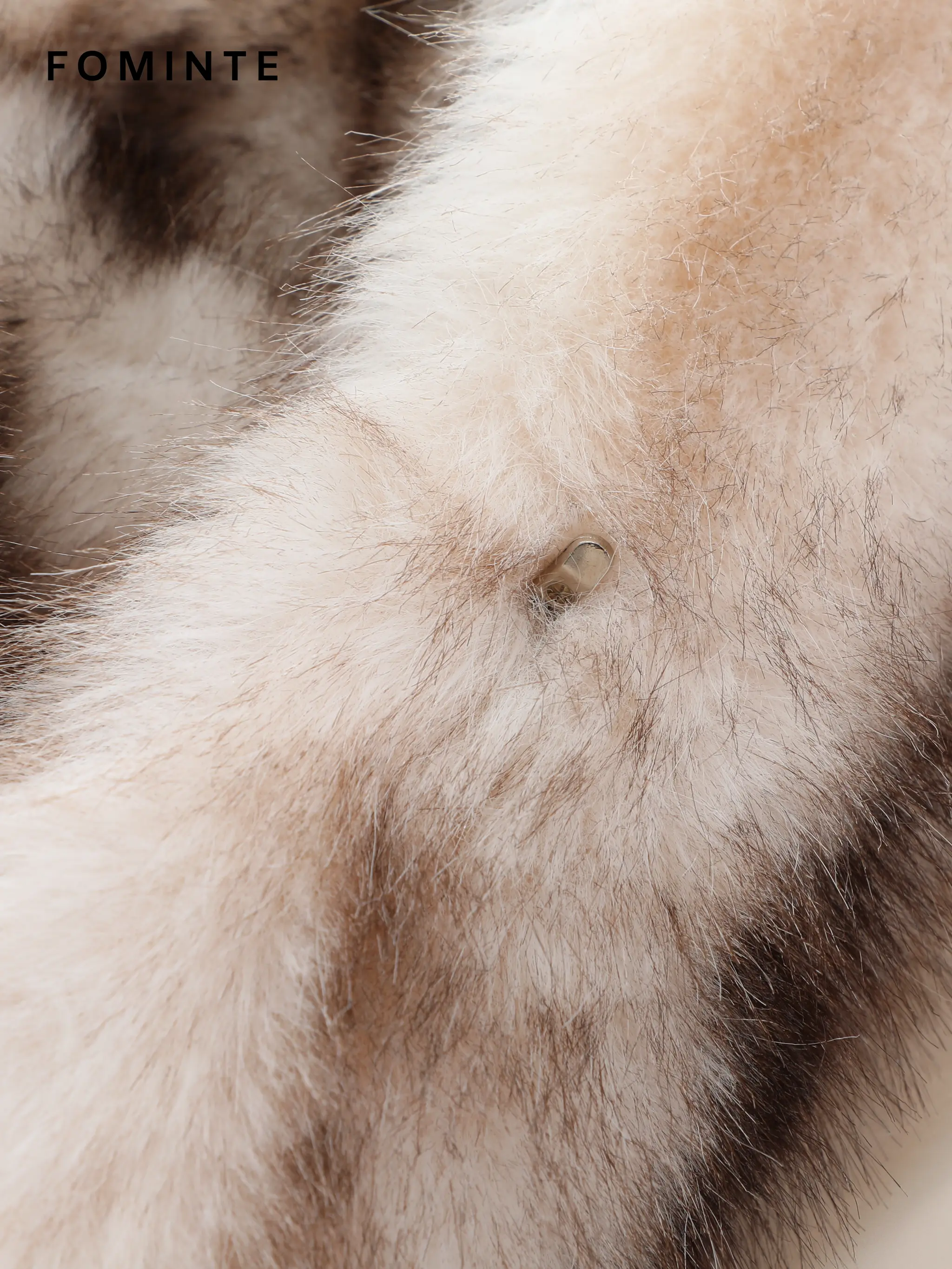 Wholesale Faux Fox Fur Hooded Jacket 