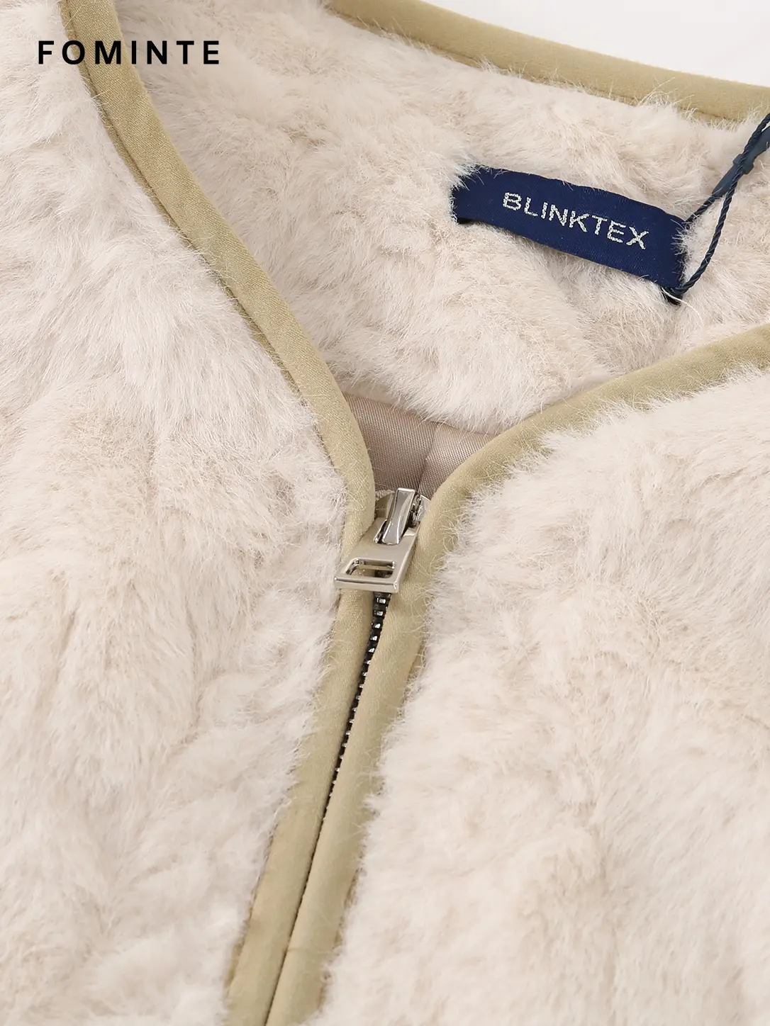 Wholesale Cable Textured Fleece Vest - FM0302000087