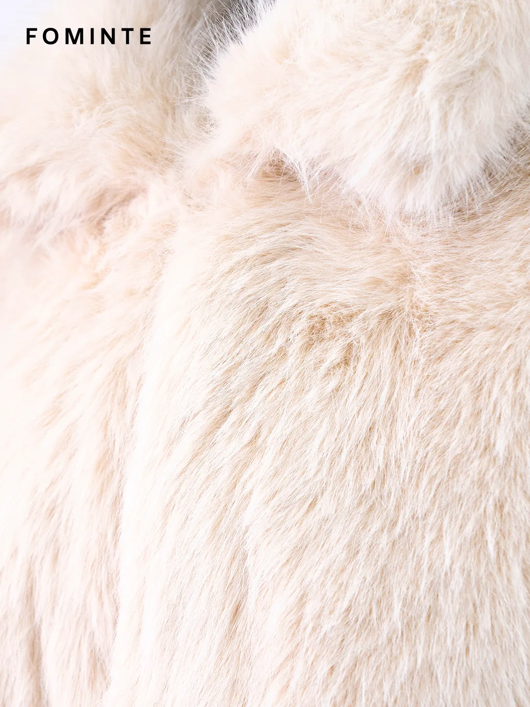 White Faux Fur Bomber Jacket Wholesale