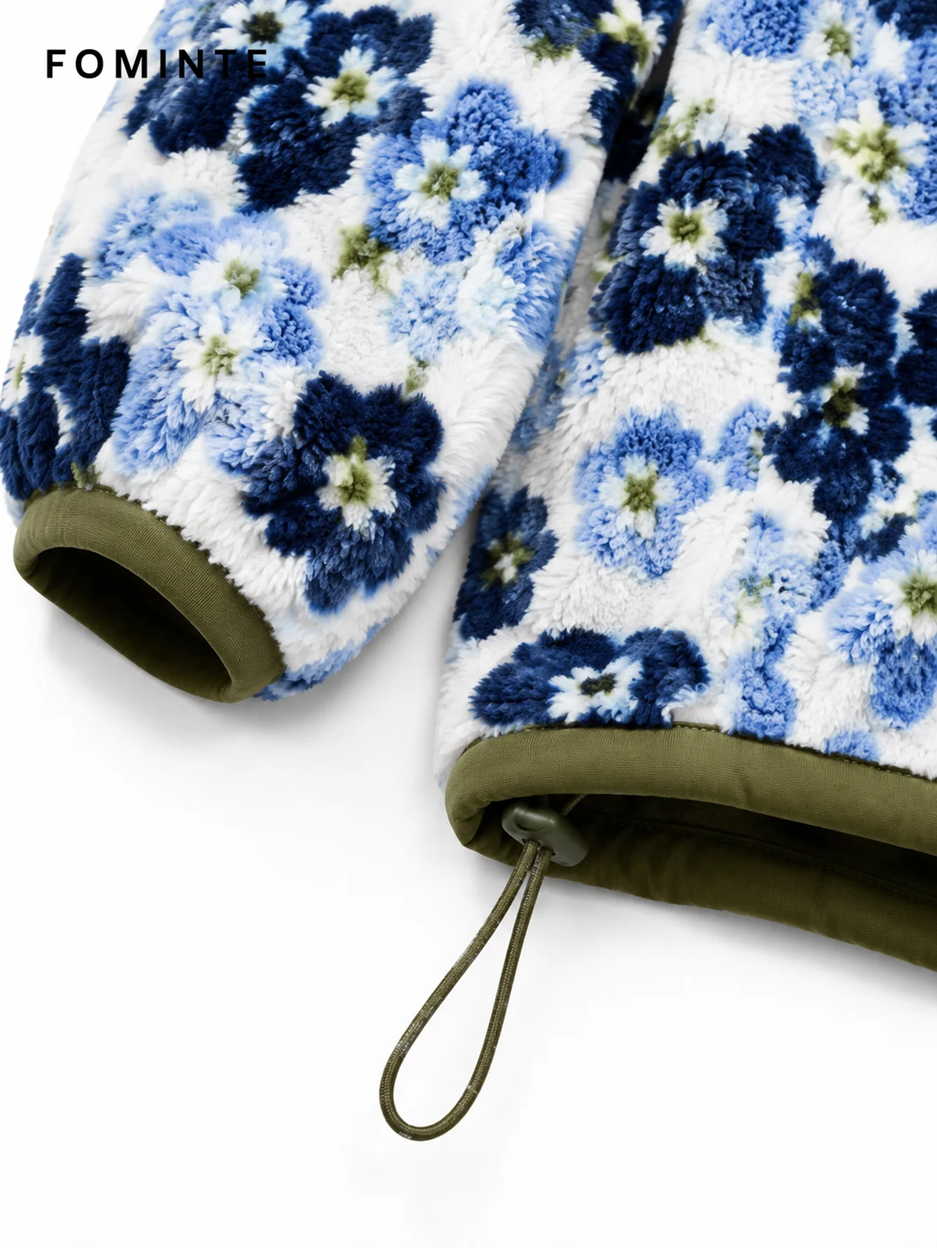 Fleece Half-Zip Stand Collar Pullover - All-Over Print Wholesale Custom Sportswear - FM0801000412-4