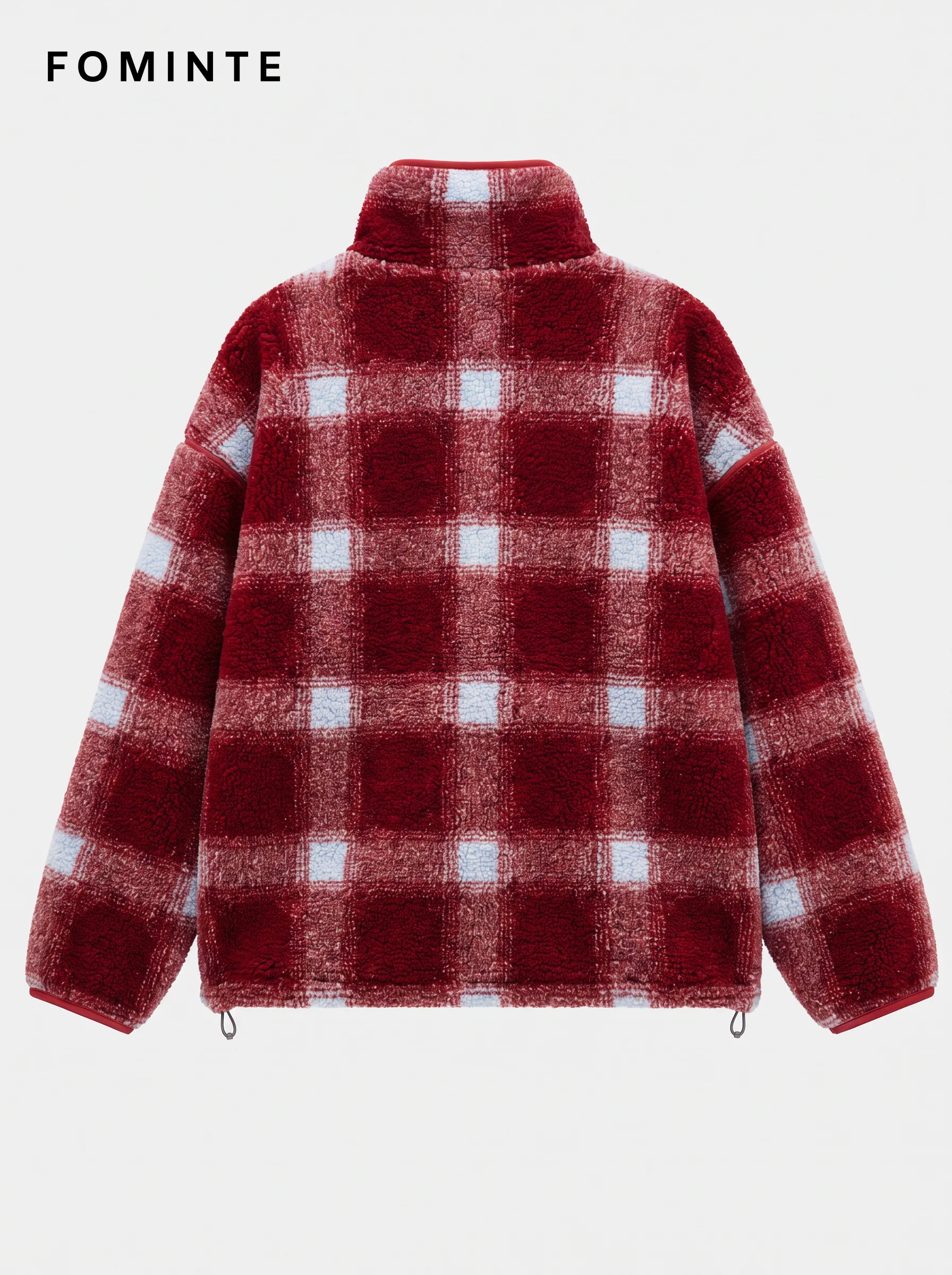 Red Buffalo Check Full-Zip Fleece Jacket