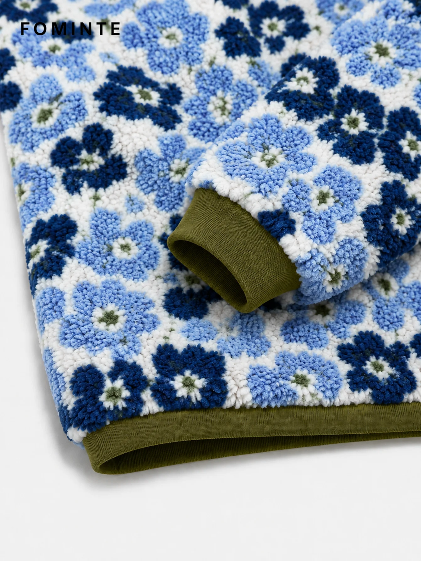Fleece Hooded Jacket - All-Over Print Wholesale Custom Sportswear - FM0801000412-1