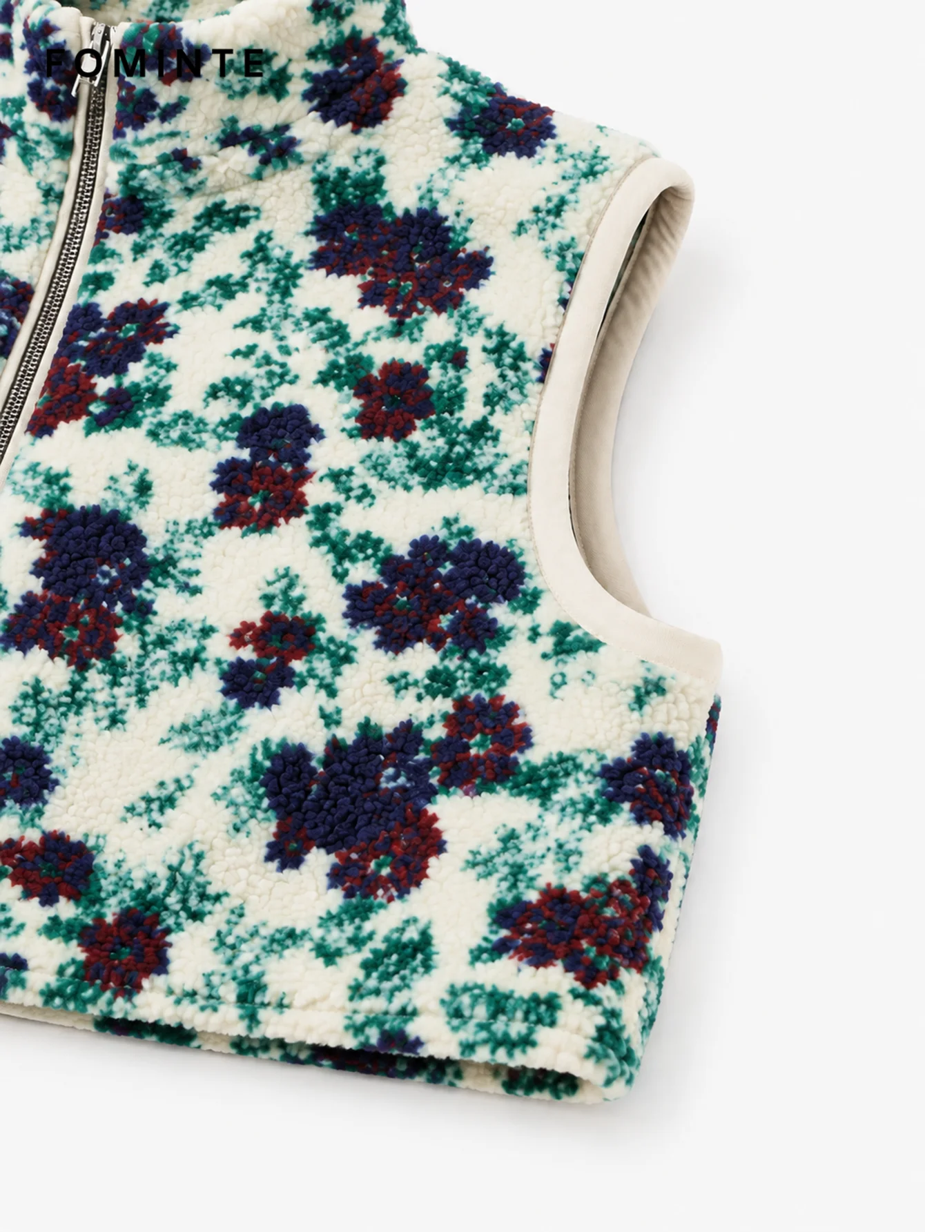 Fleece Sleeveless Vest - All-Over Print Wholesale Custom Sportswear - FM0801000413-2