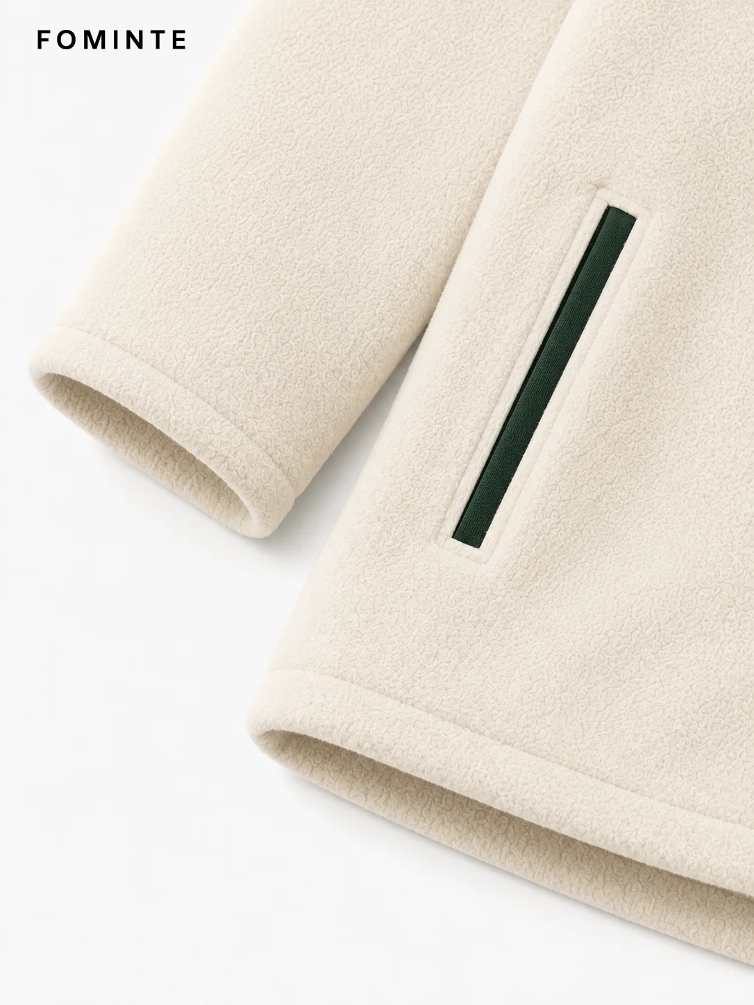 Fleece Hooded Cardigan - Solid Color Wholesale Custom Sportswear - FM0802000404-3