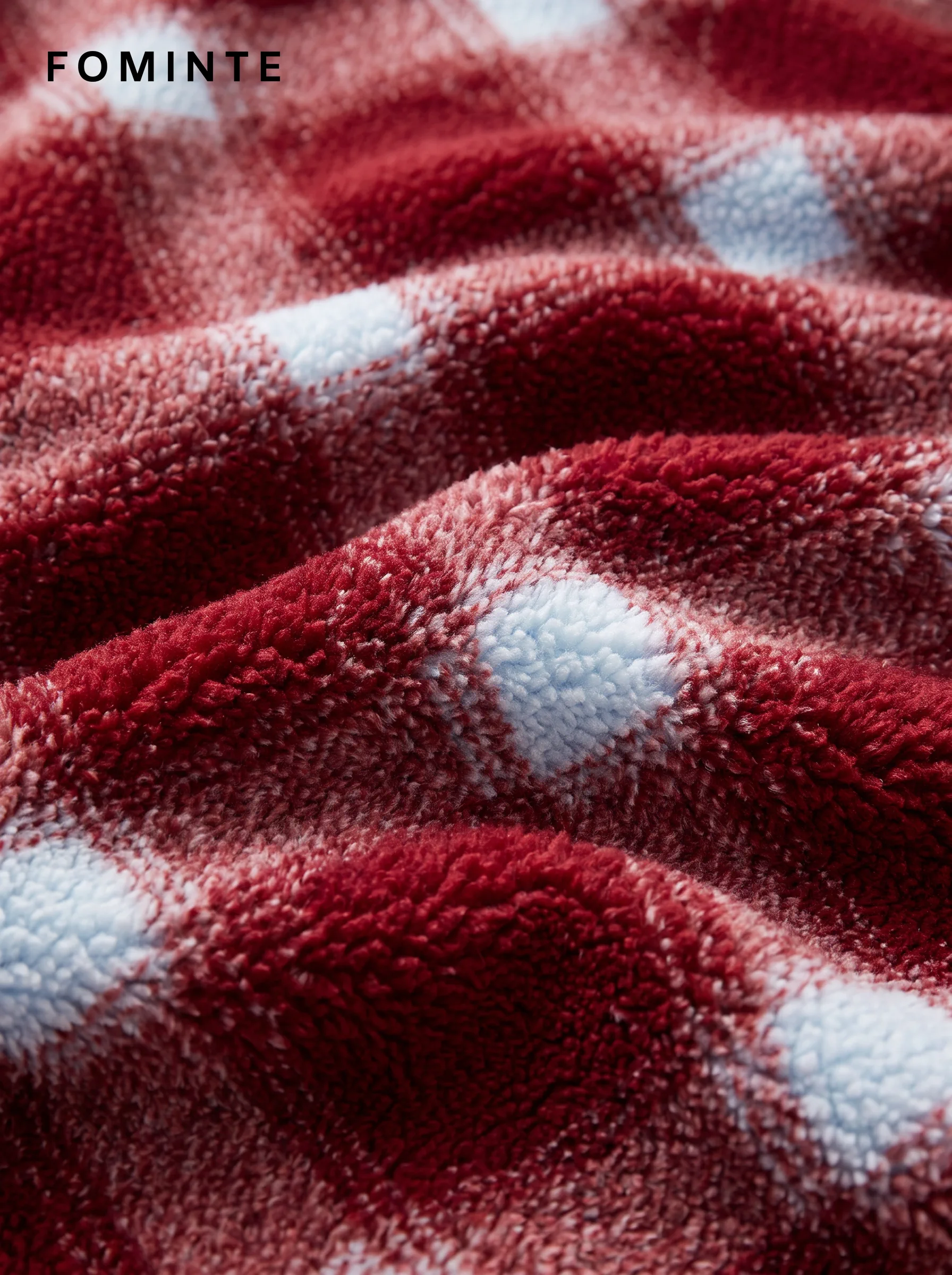 Red Buffalo Check Full-Zip Fleece Jacket