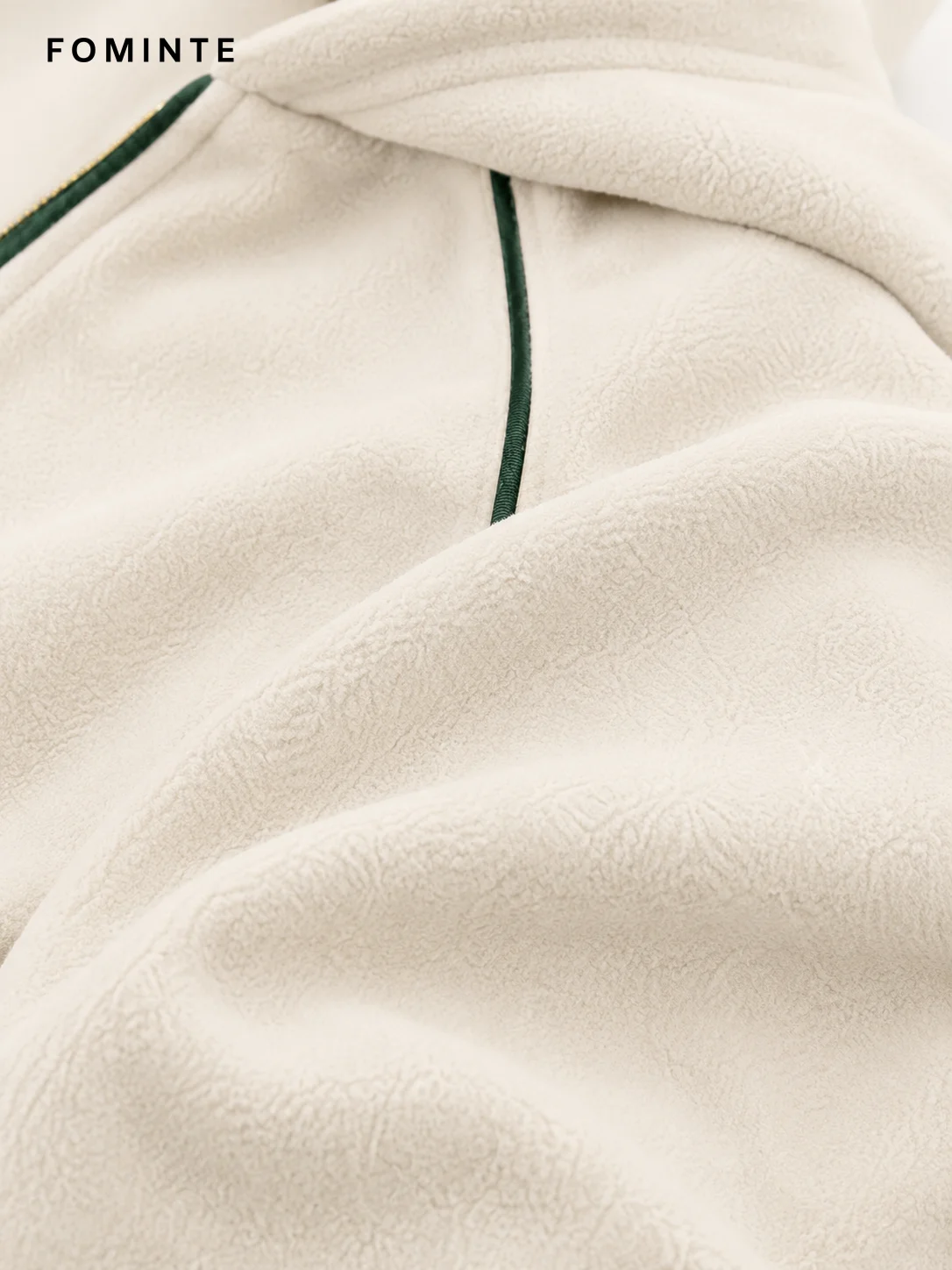Fleece Hooded Cardigan - Solid Color Wholesale Custom Sportswear - FM0802000404-3